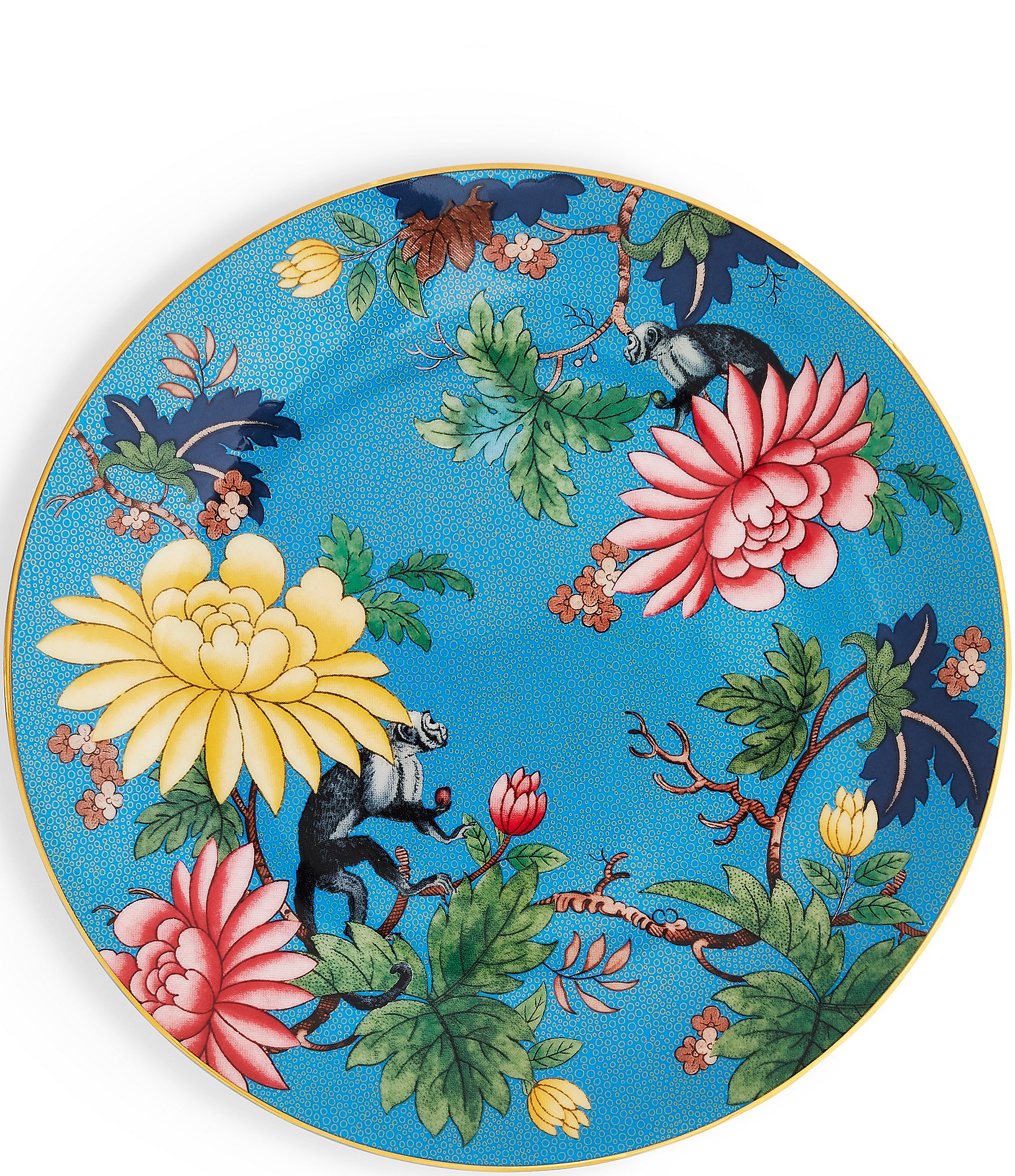 Wedgwood Wonderlust Collection Sapphire Garden Plate | Dillard's