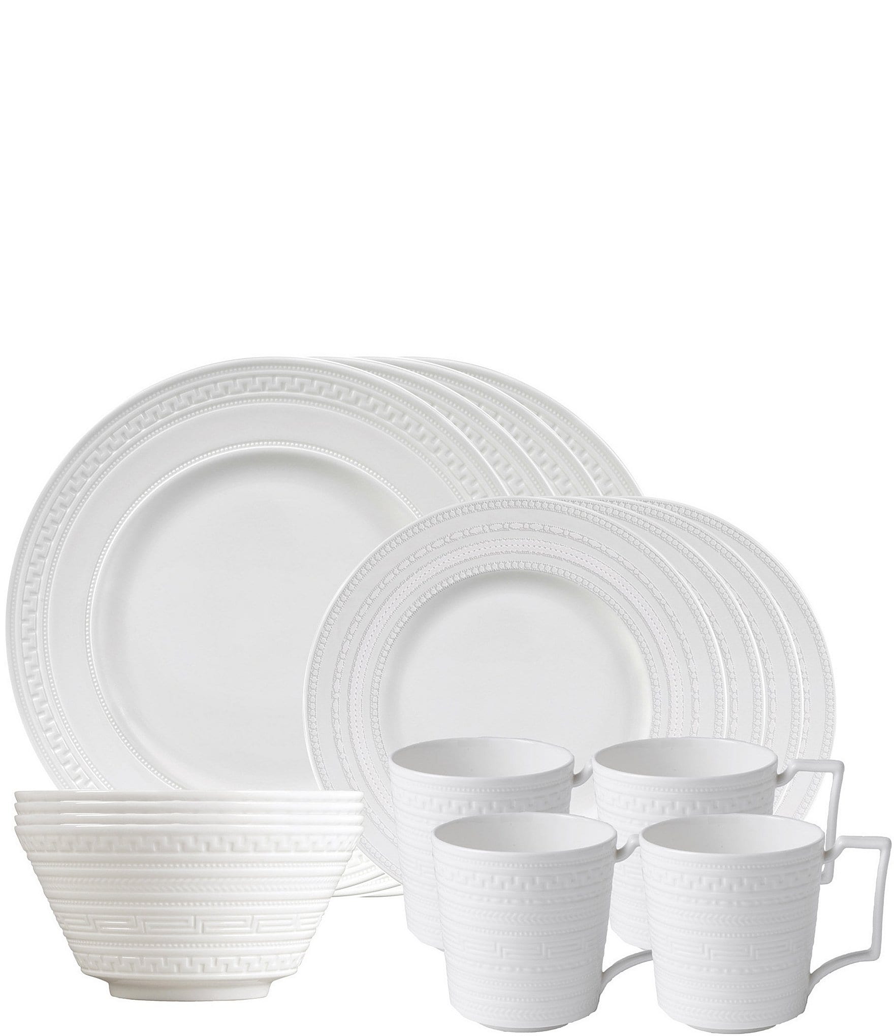 Wedgwood Intaglio 16-Piece Dinnerware Set | Dillard's