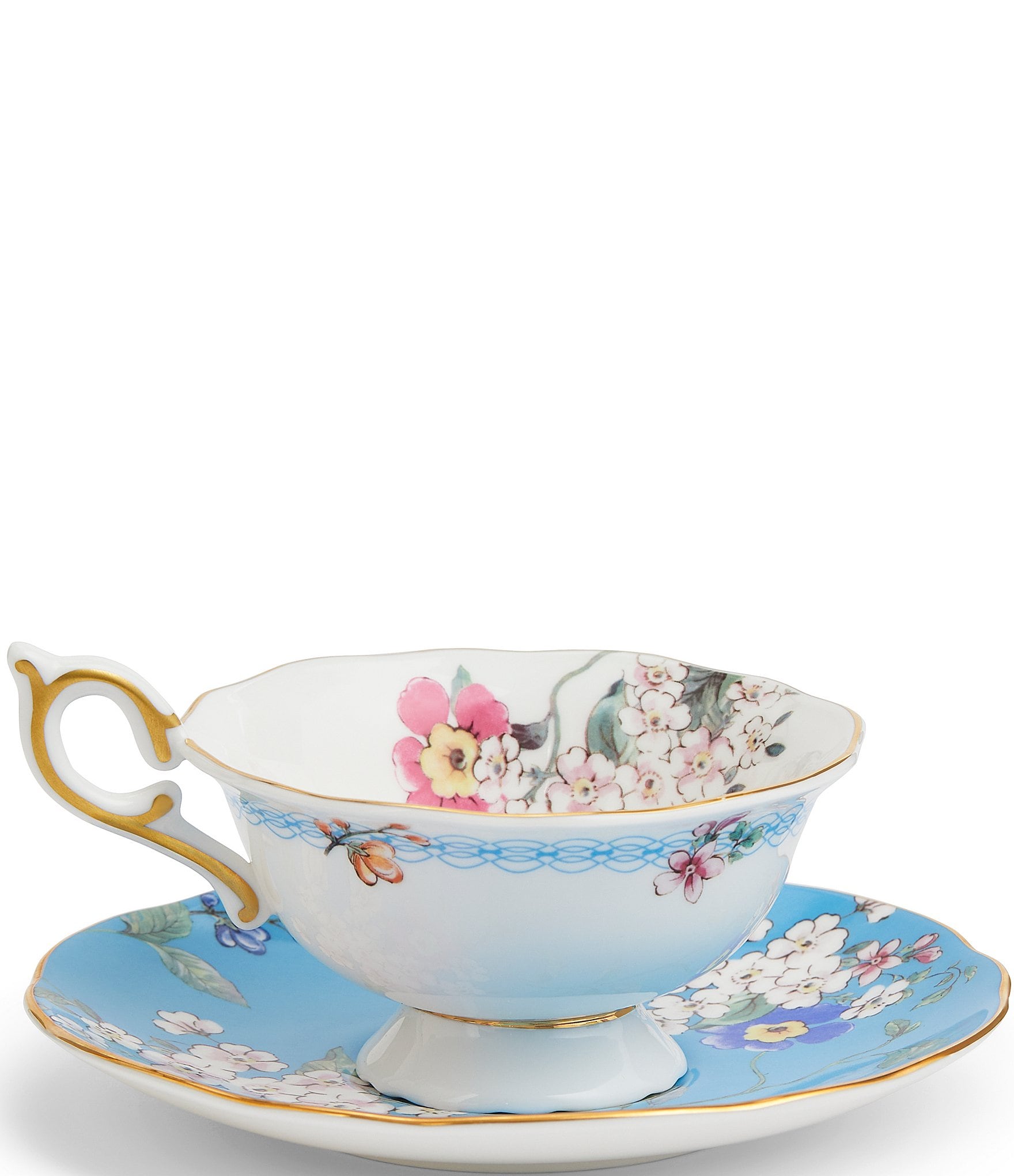 Wedgwood Wonderlust Apple Blossom Teacup & Saucer