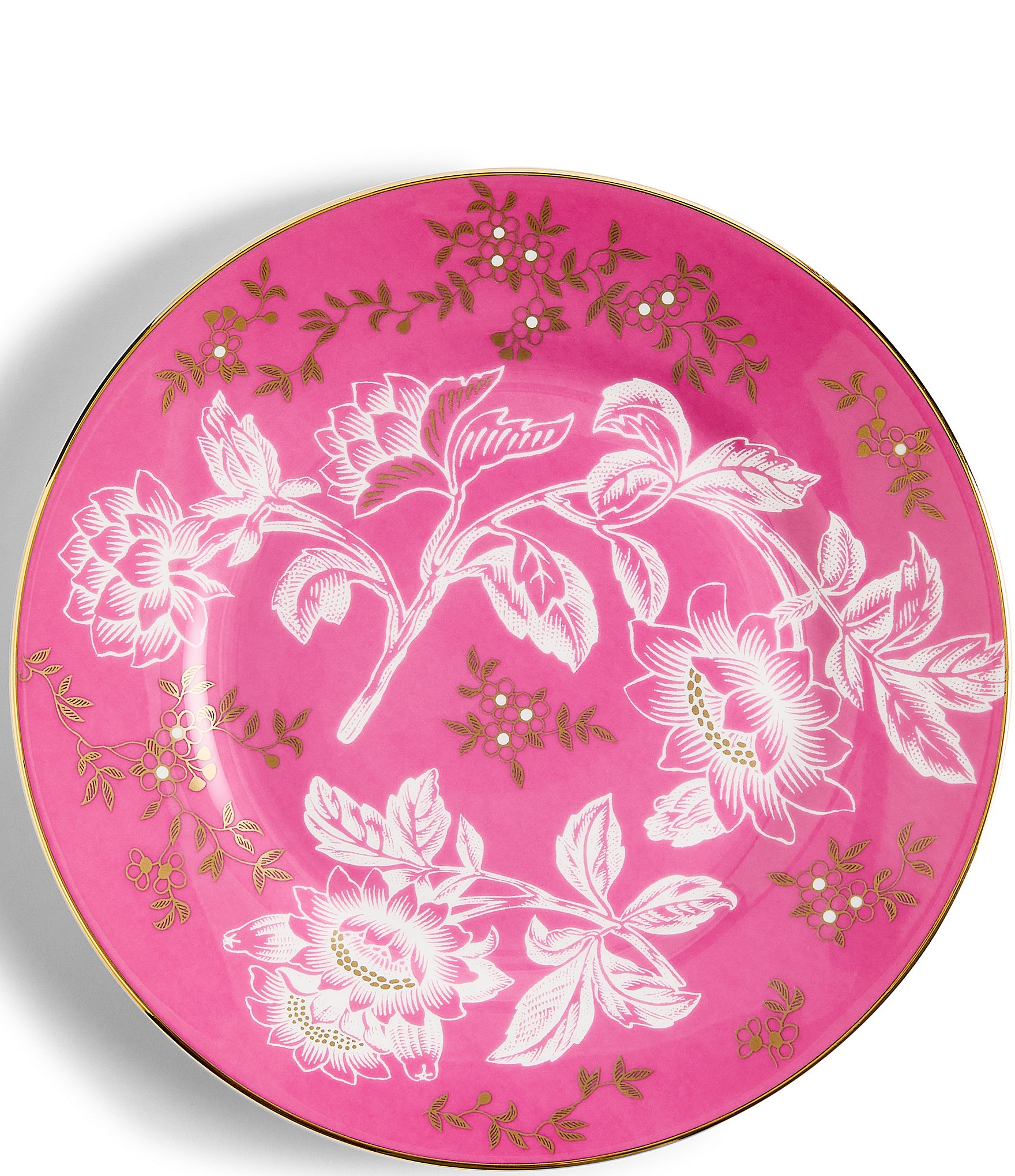 Wedgwood Wonderlust Pink Tonquin Plate | Dillard's