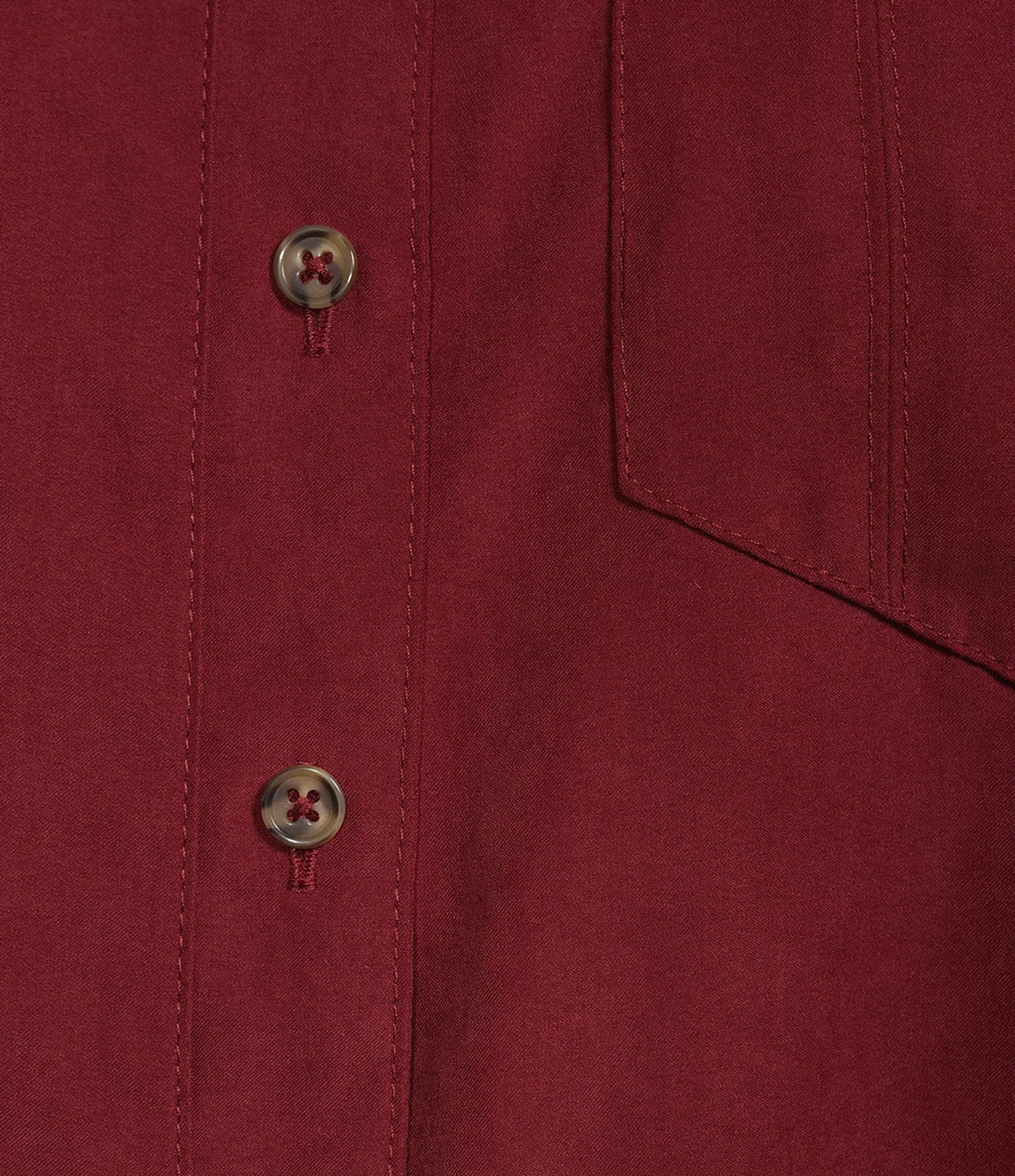 Westbound 3/4 Sleeve Rolled Sleeve Button Front Top