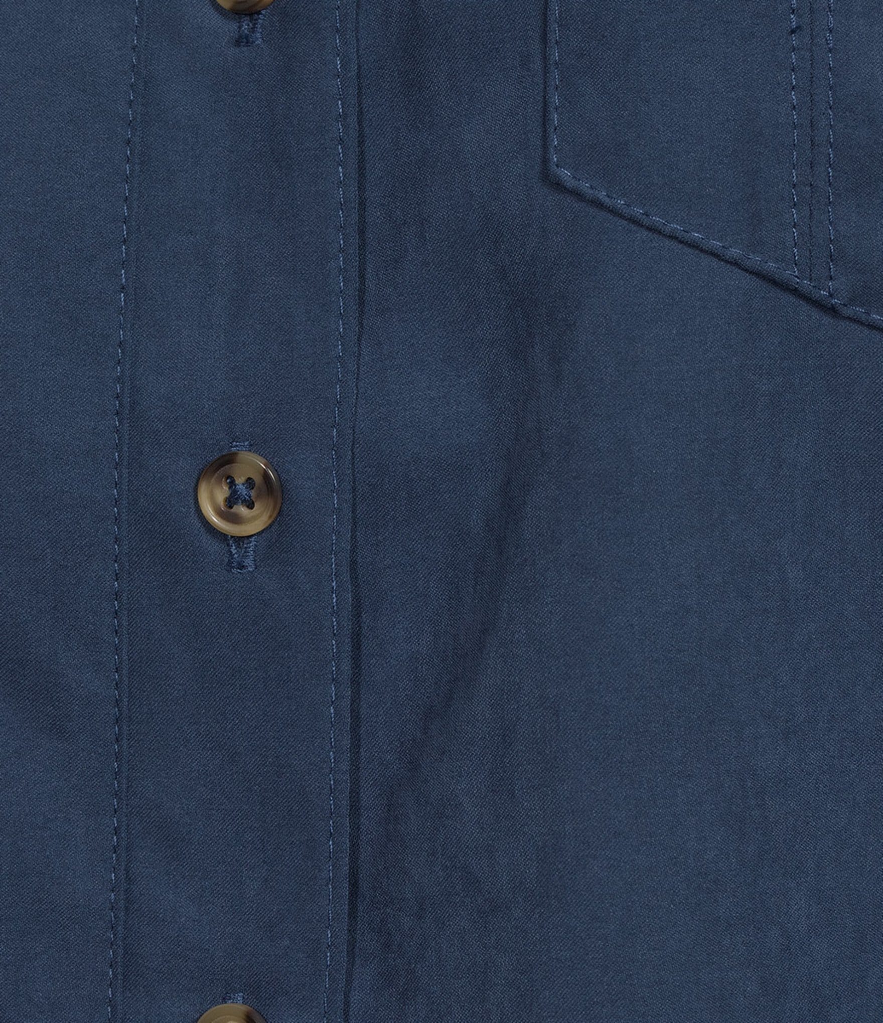 Westbound 3/4 Sleeve Rolled Sleeve Button Front Top
