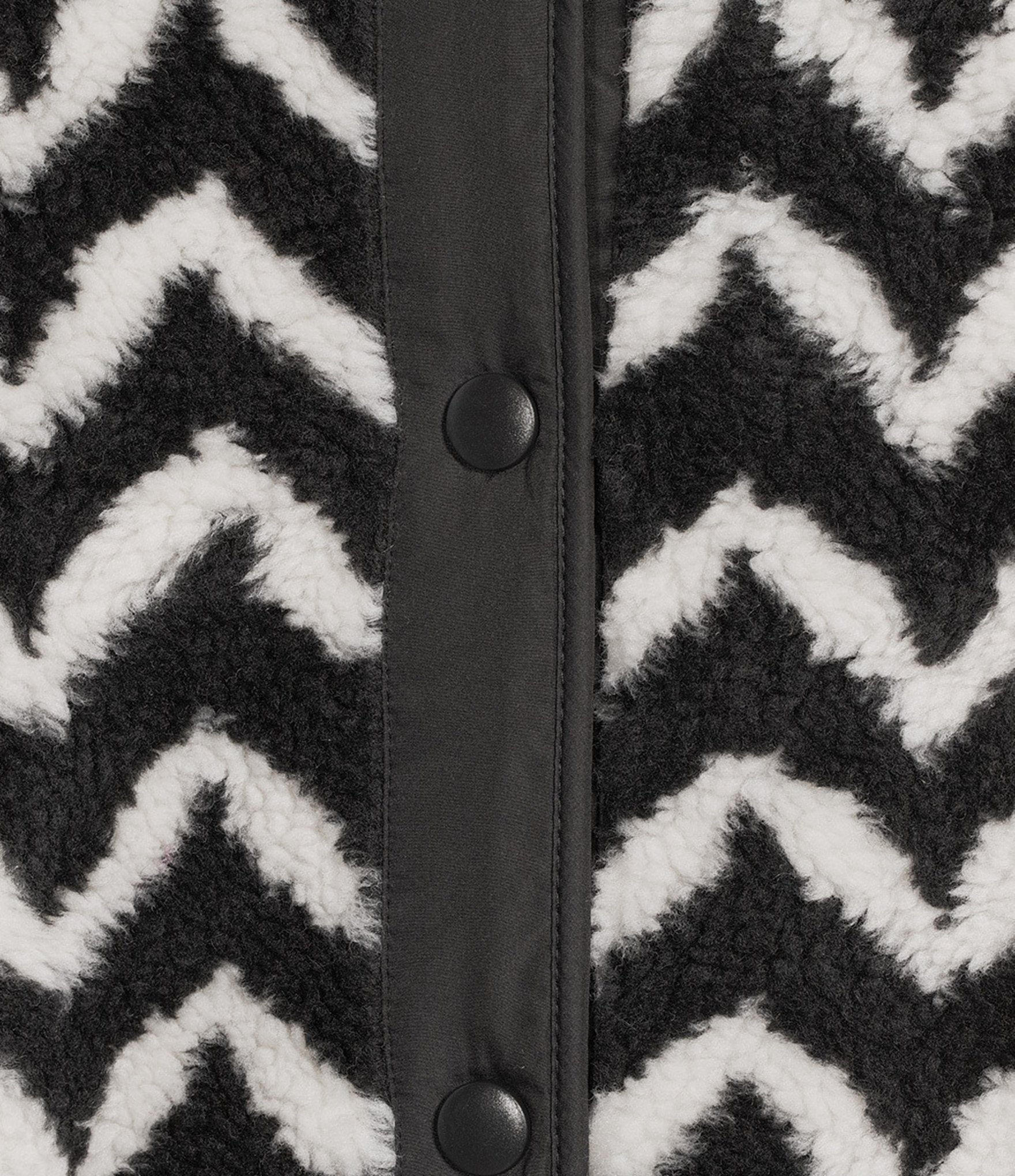 Westbound Abstract Print Long Sleeve Snap-Front Jacket