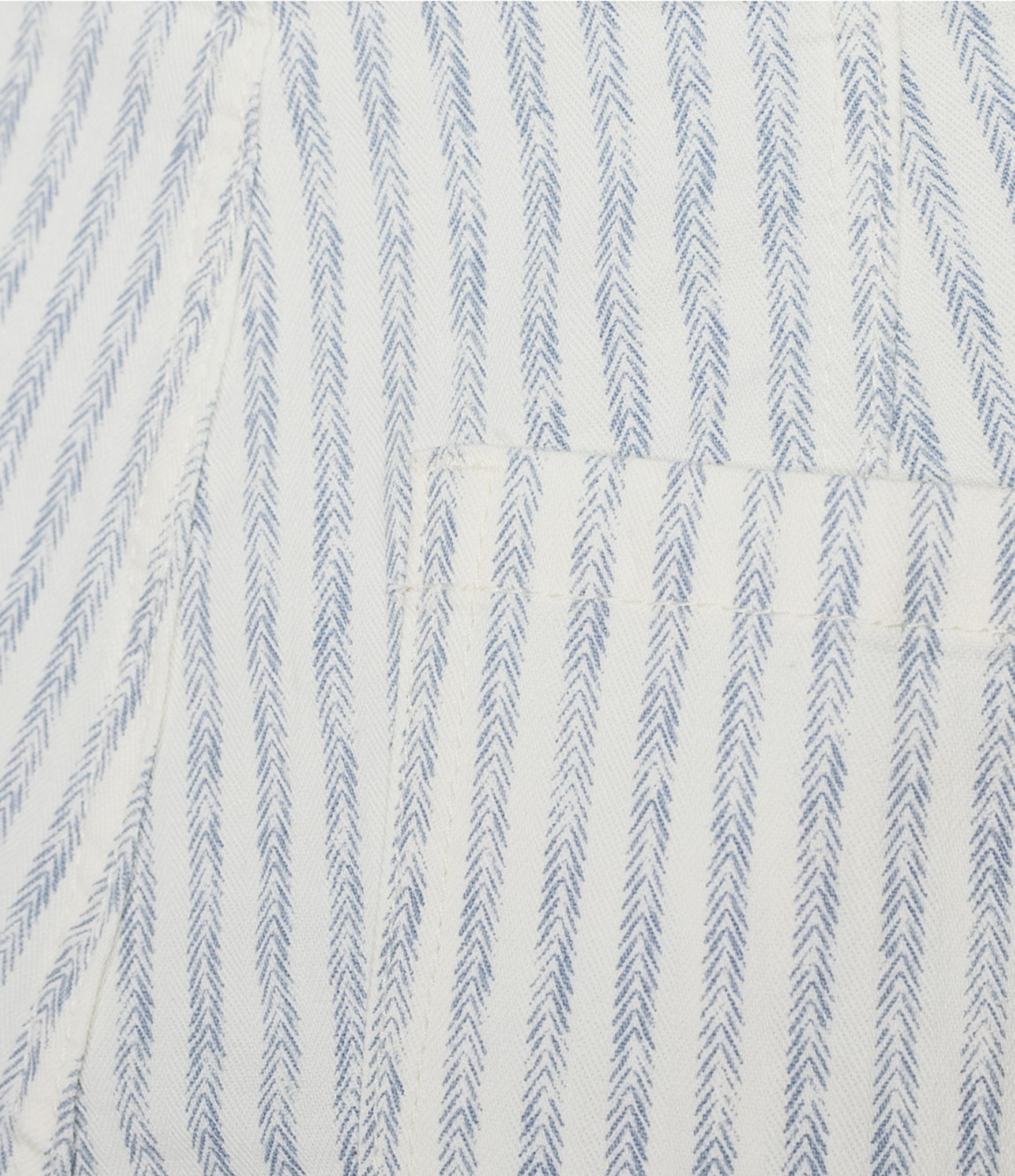 Westbound Herringbone Striped High Rise Crop Pants