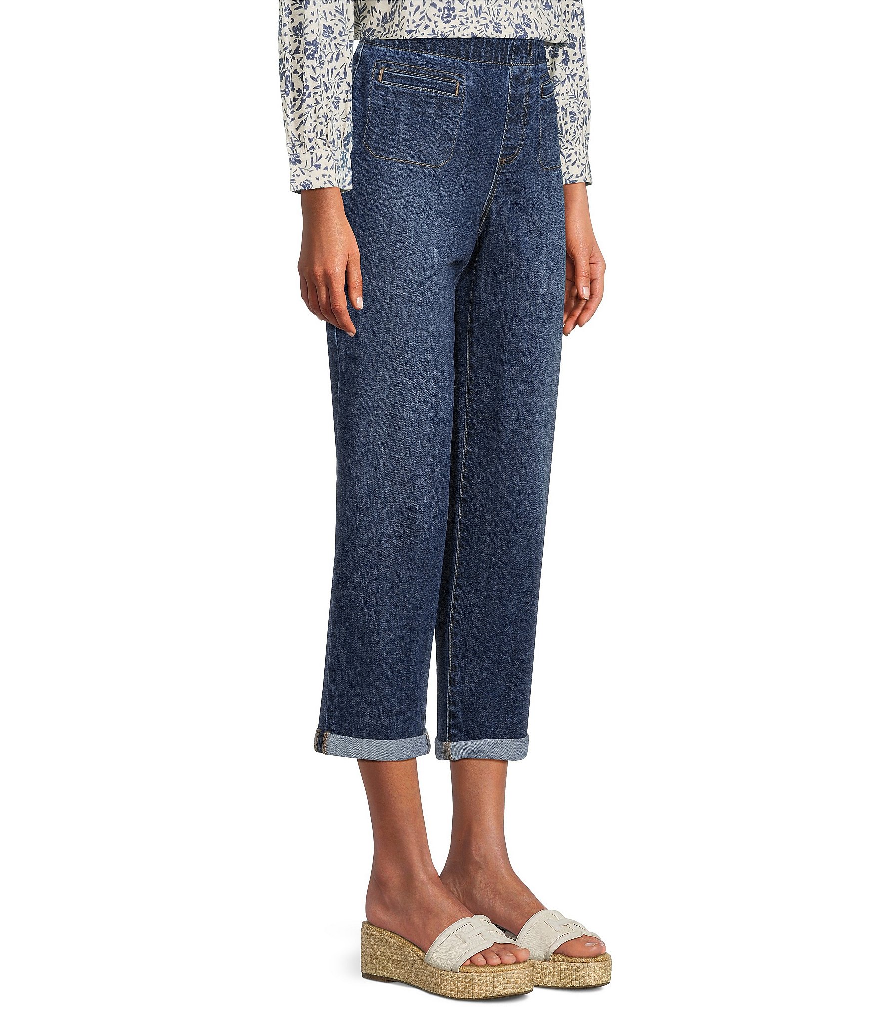 Westbound High Rise Pull-On Crop Pants