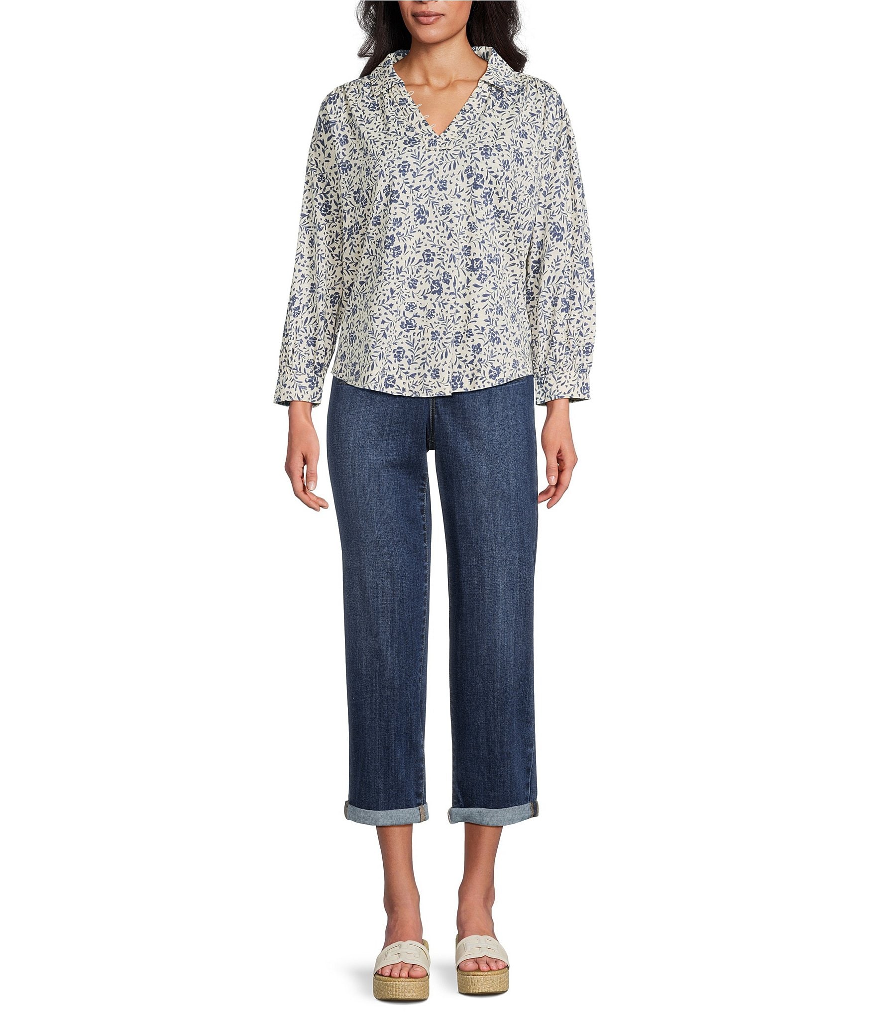 Westbound High Rise Pull-On Crop Pants