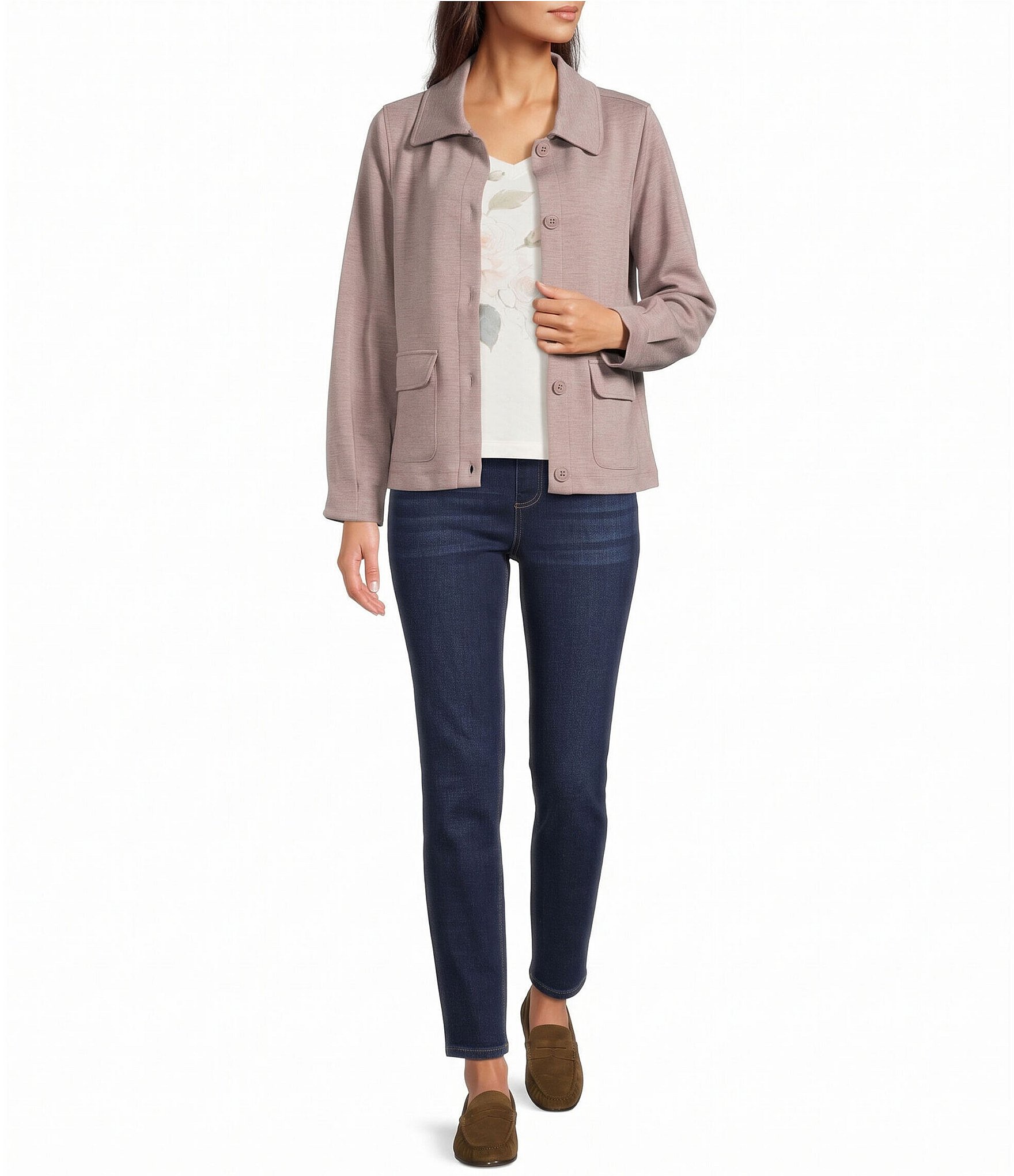 Westbound Long Sleeve Boxy Utility Jacket