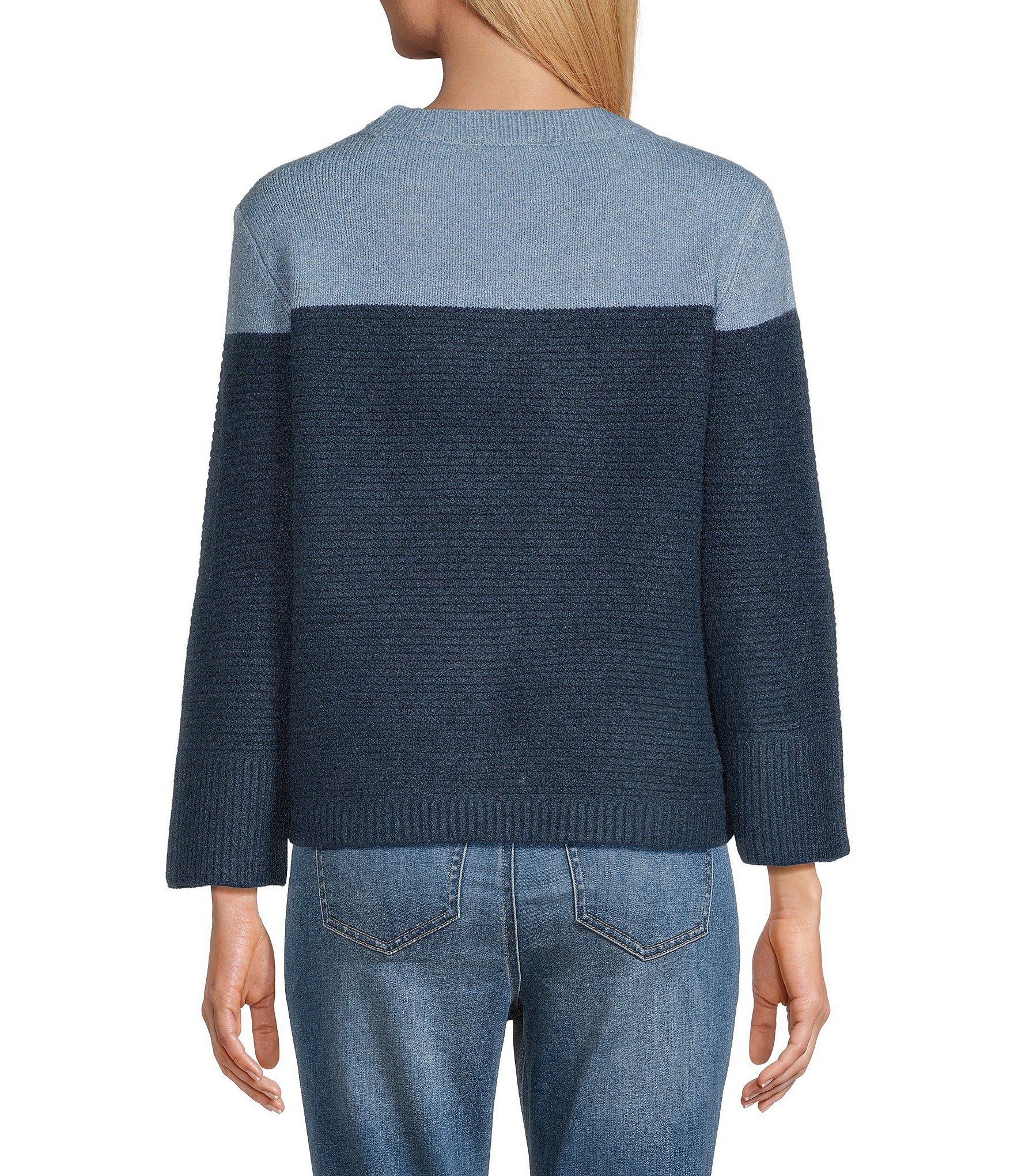 Westbound Long Sleeve Crew Neck Sweater