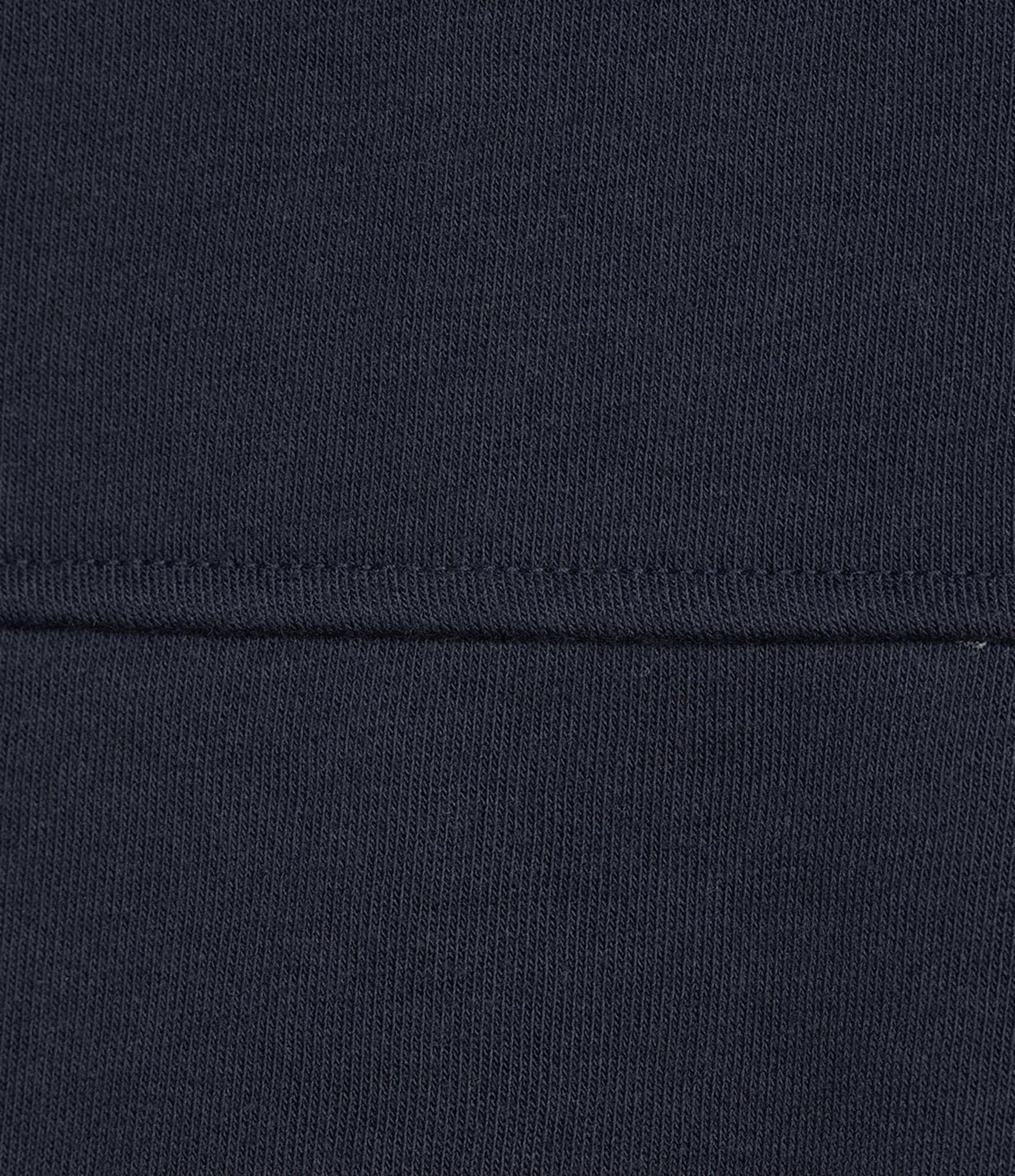 Westbound Long Sleeve Half Button Front Contrast Trim Top