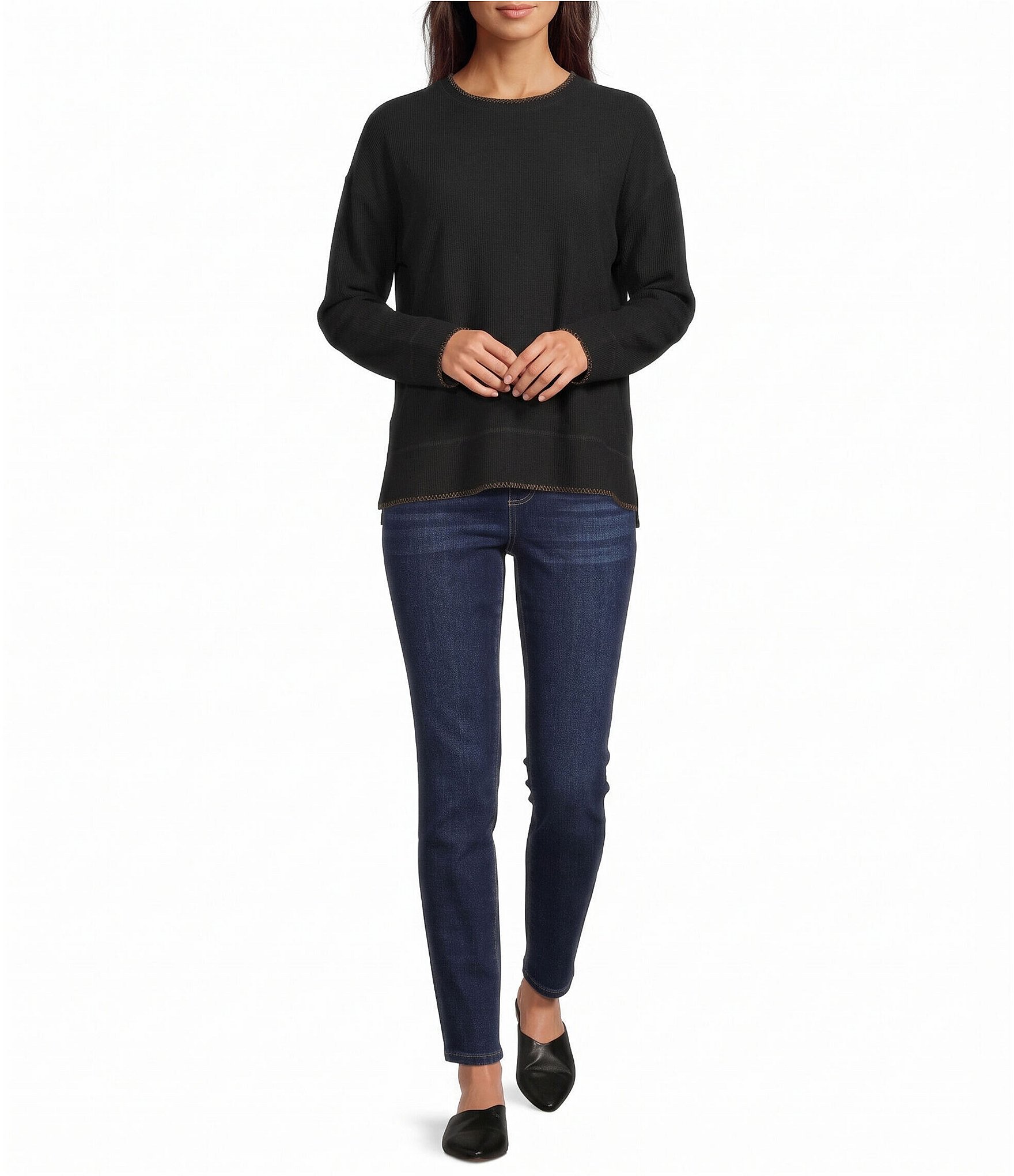 Westbound Long Sleeve Pullover Top