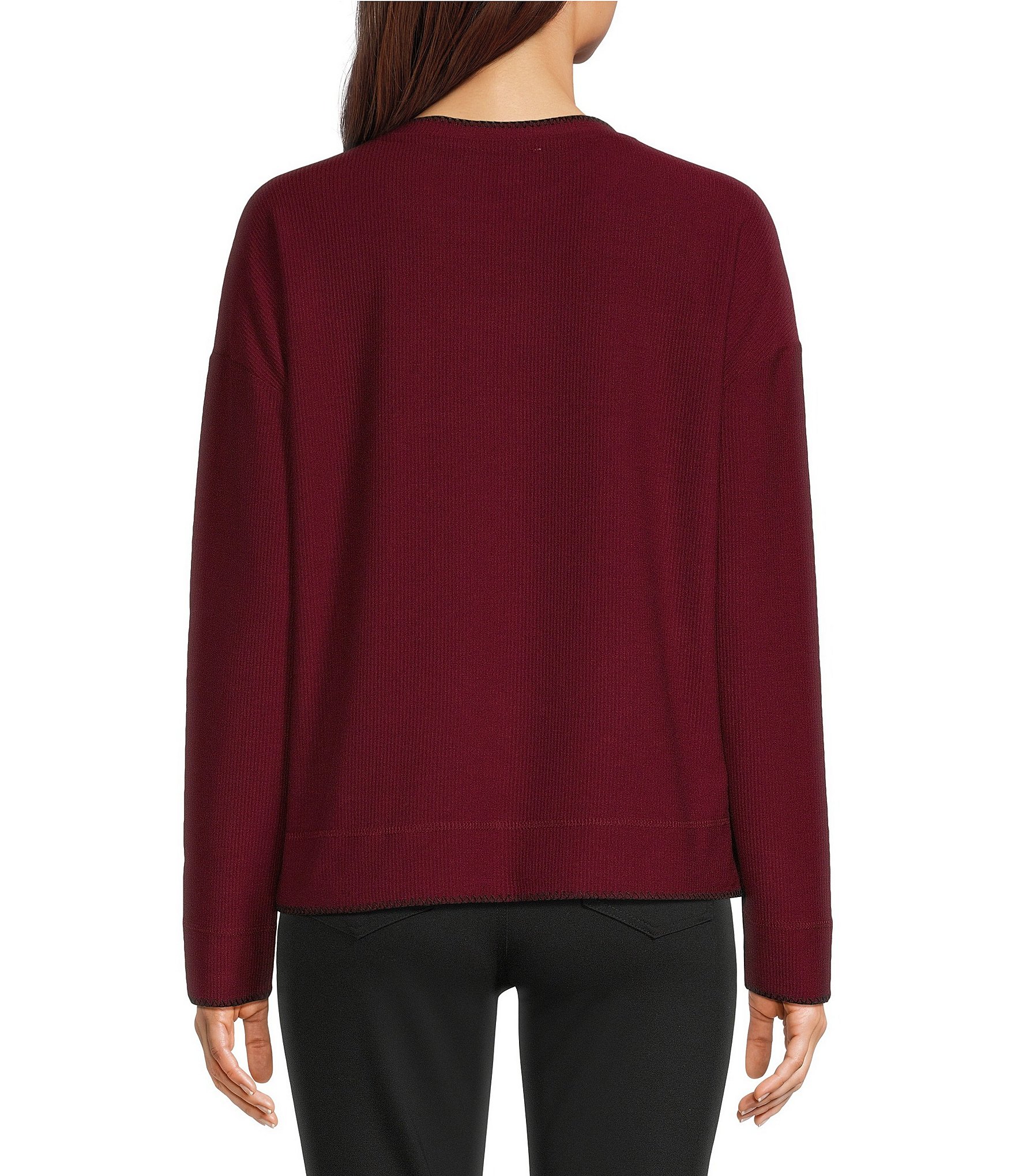 Westbound Long Sleeve Pullover Top