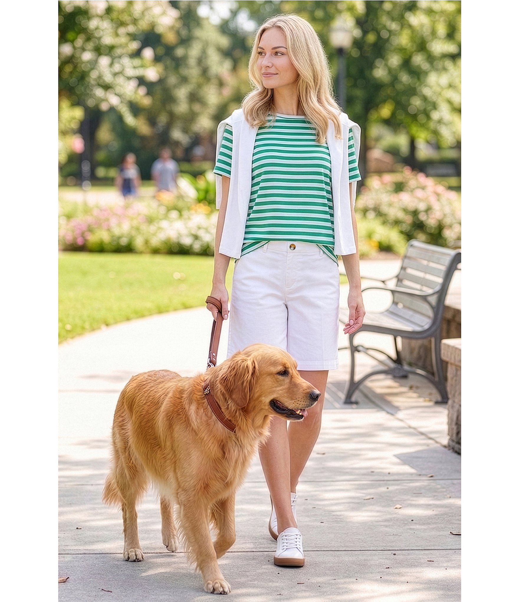 Westbound Perfect Outfit Picks Mid Rise Bermuda Shorts