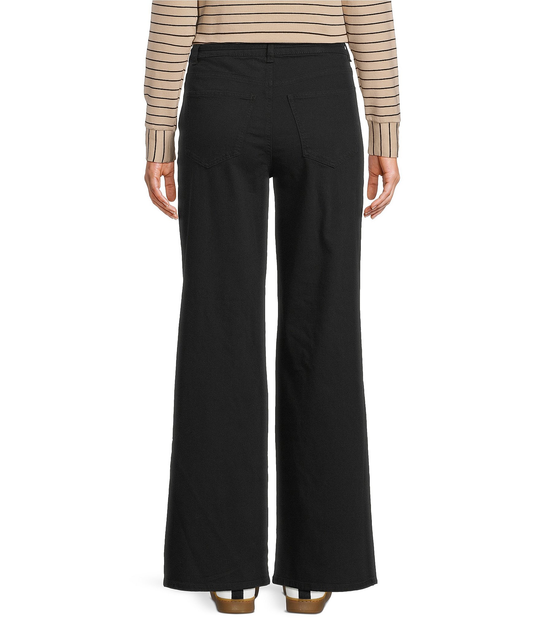 Westbound Mid Rise Relaxed Wide Leg Pants