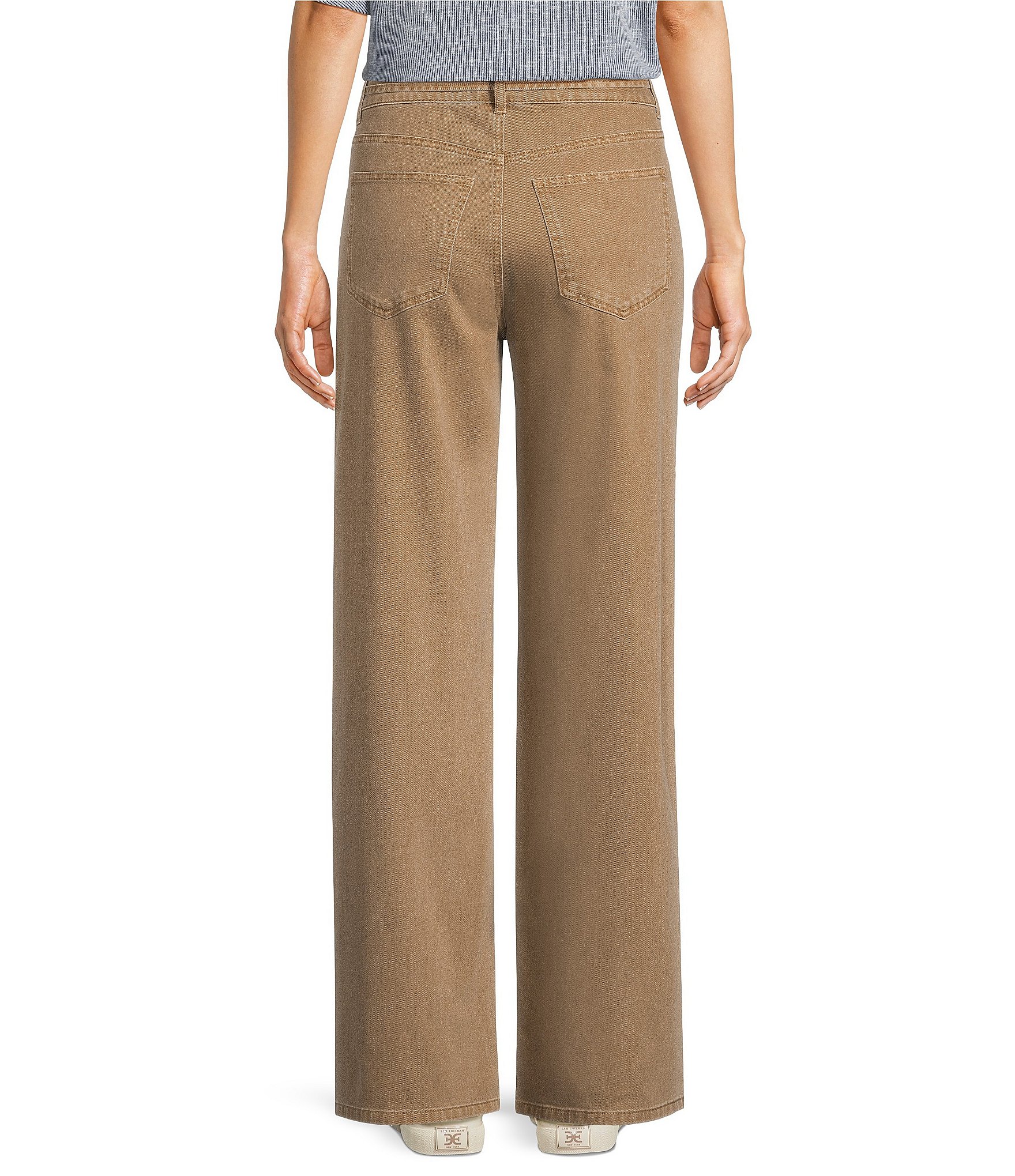 Westbound Mid Rise Relaxed Wide Leg Pants