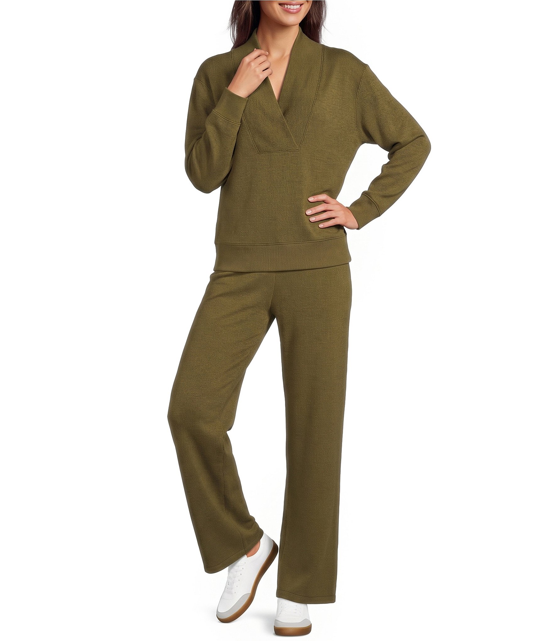 Westbound Petite Size Pull-On Soft Touch Pants
