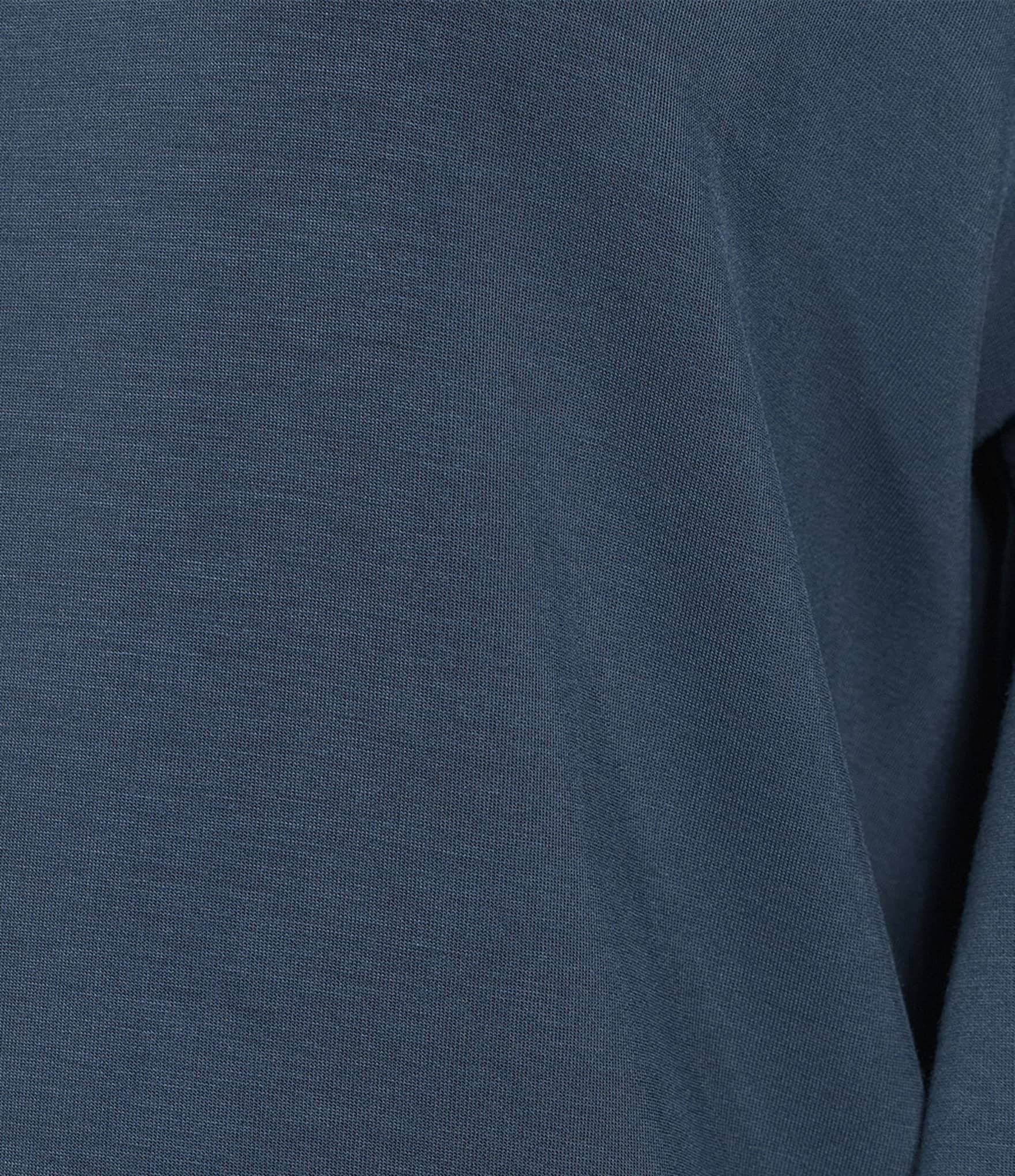 Westbound Petite Size Ruched Sleeve Crew Neck Top