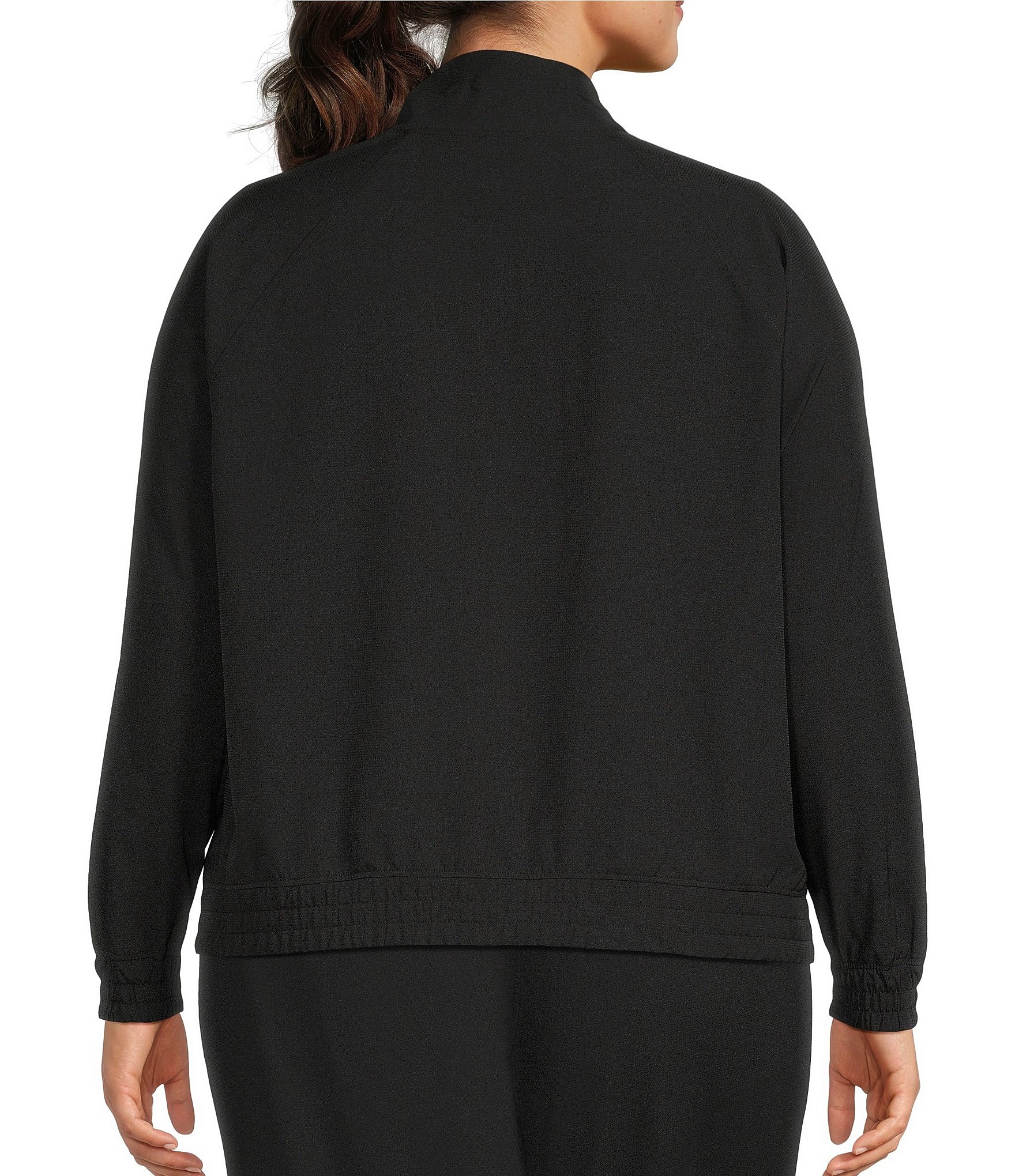 Westbound Plus Size Long Sleeve Zip Up Jacket