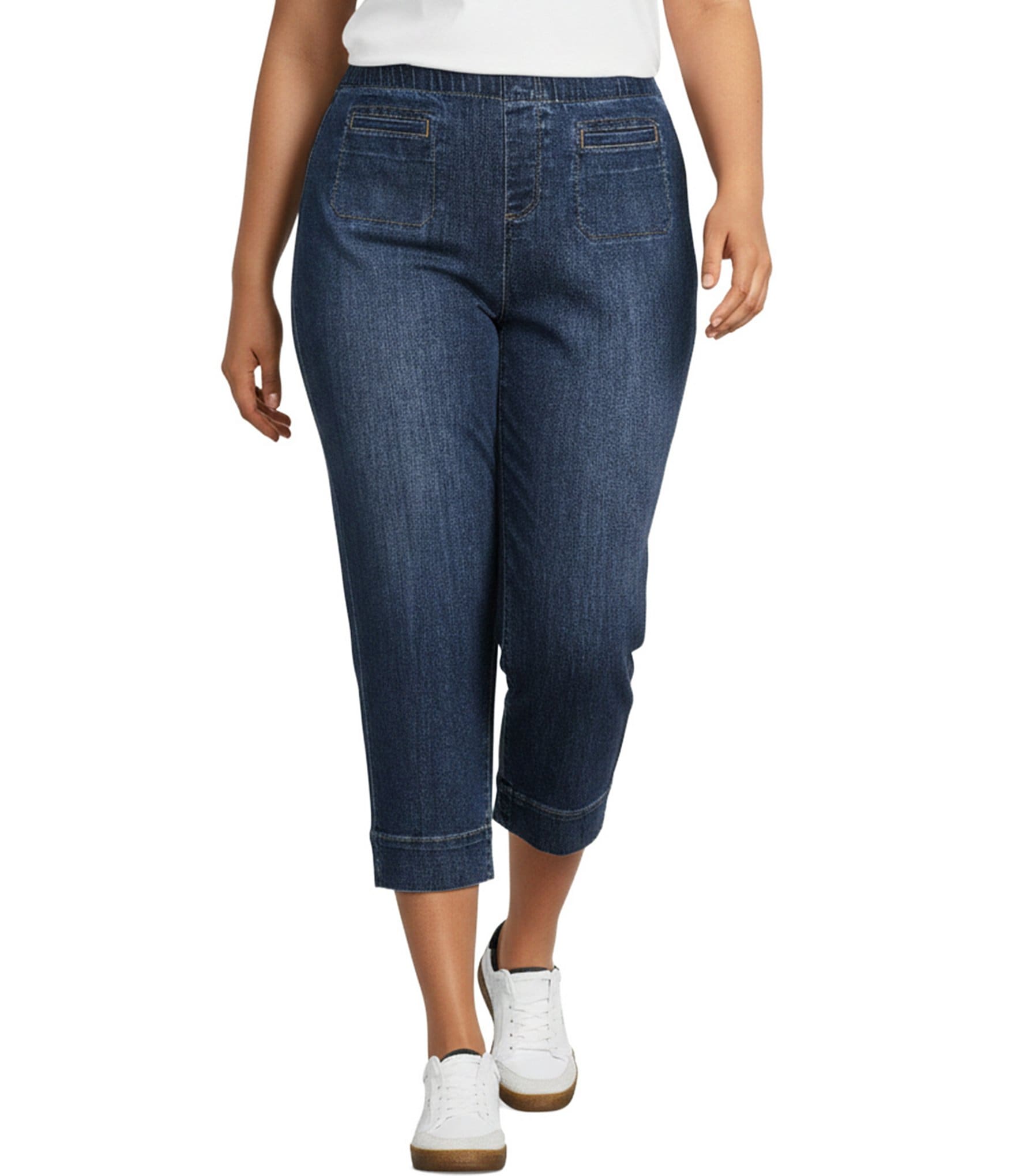 plus size capri | Dillard's