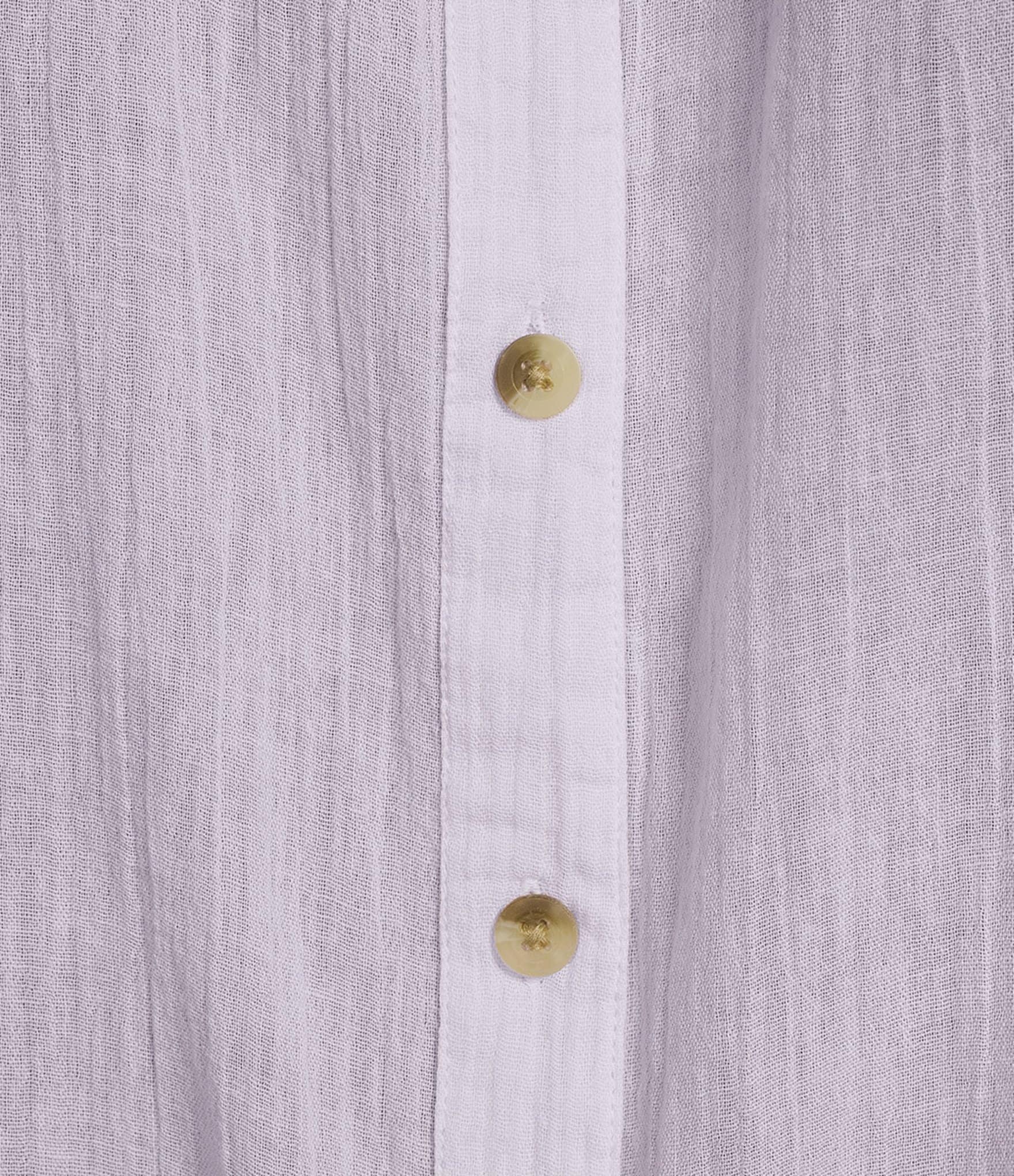Westbound Plus Size Banded Collar 3/4 Sleeve Button Front Top