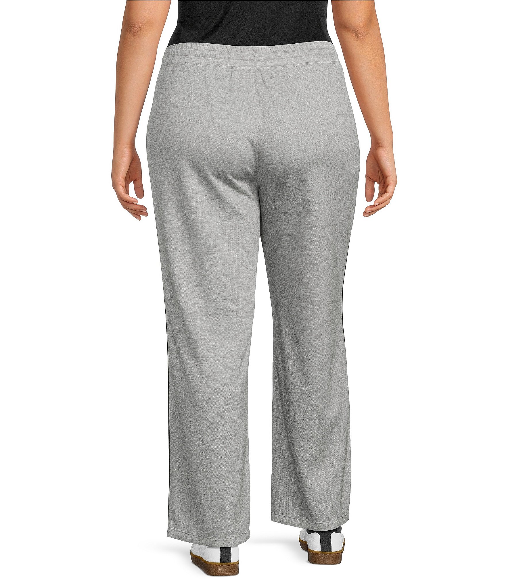 Westbound Plus Size Wide Leg Mid Rise Drawstring Pants