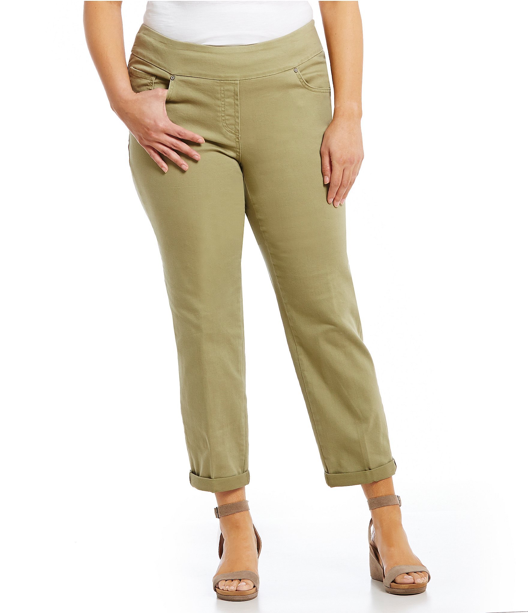 Westbound Plus the PARK AVE fit Boyfriend Pants | Dillards