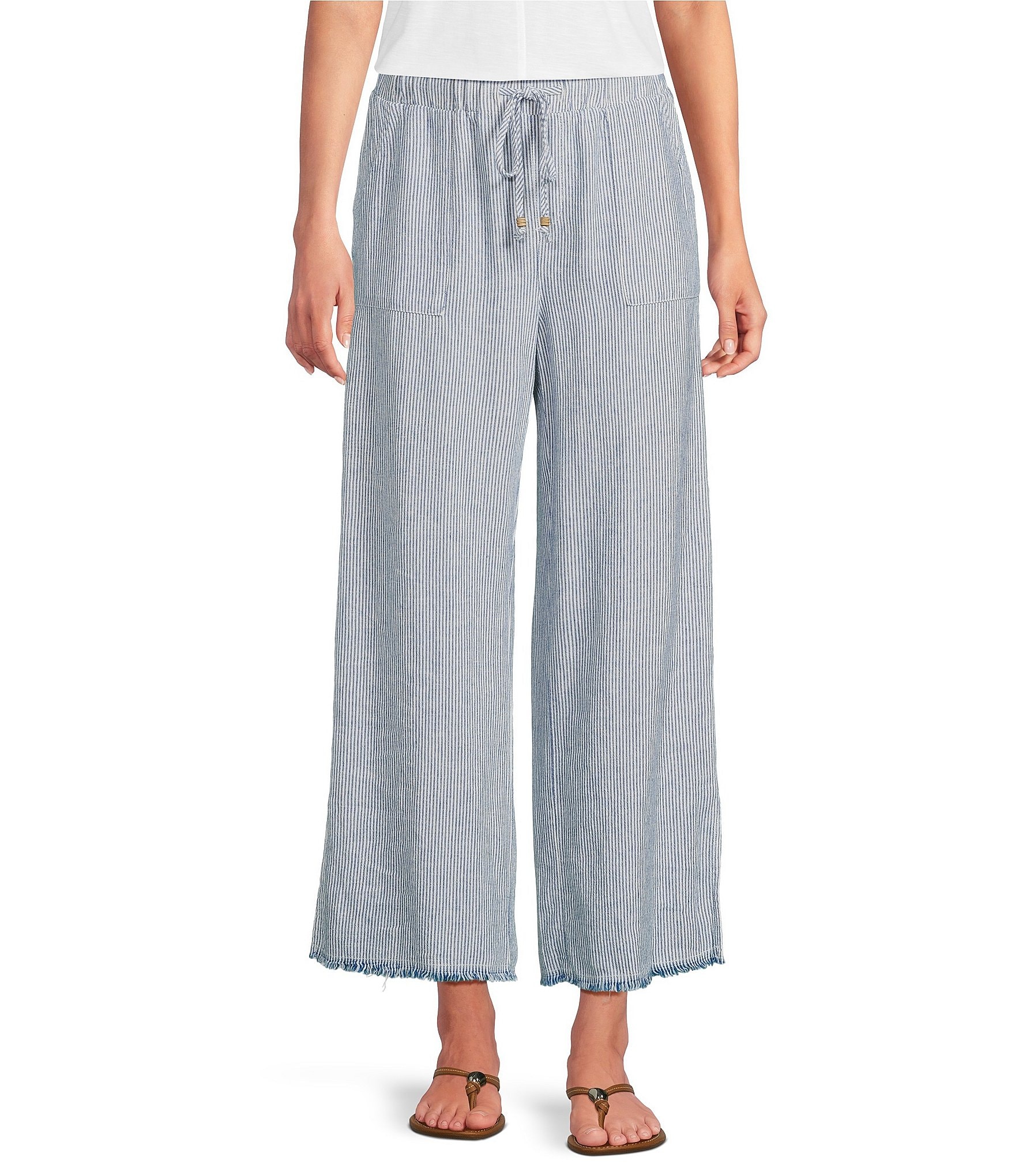 Westbound Pull On Linen Pants