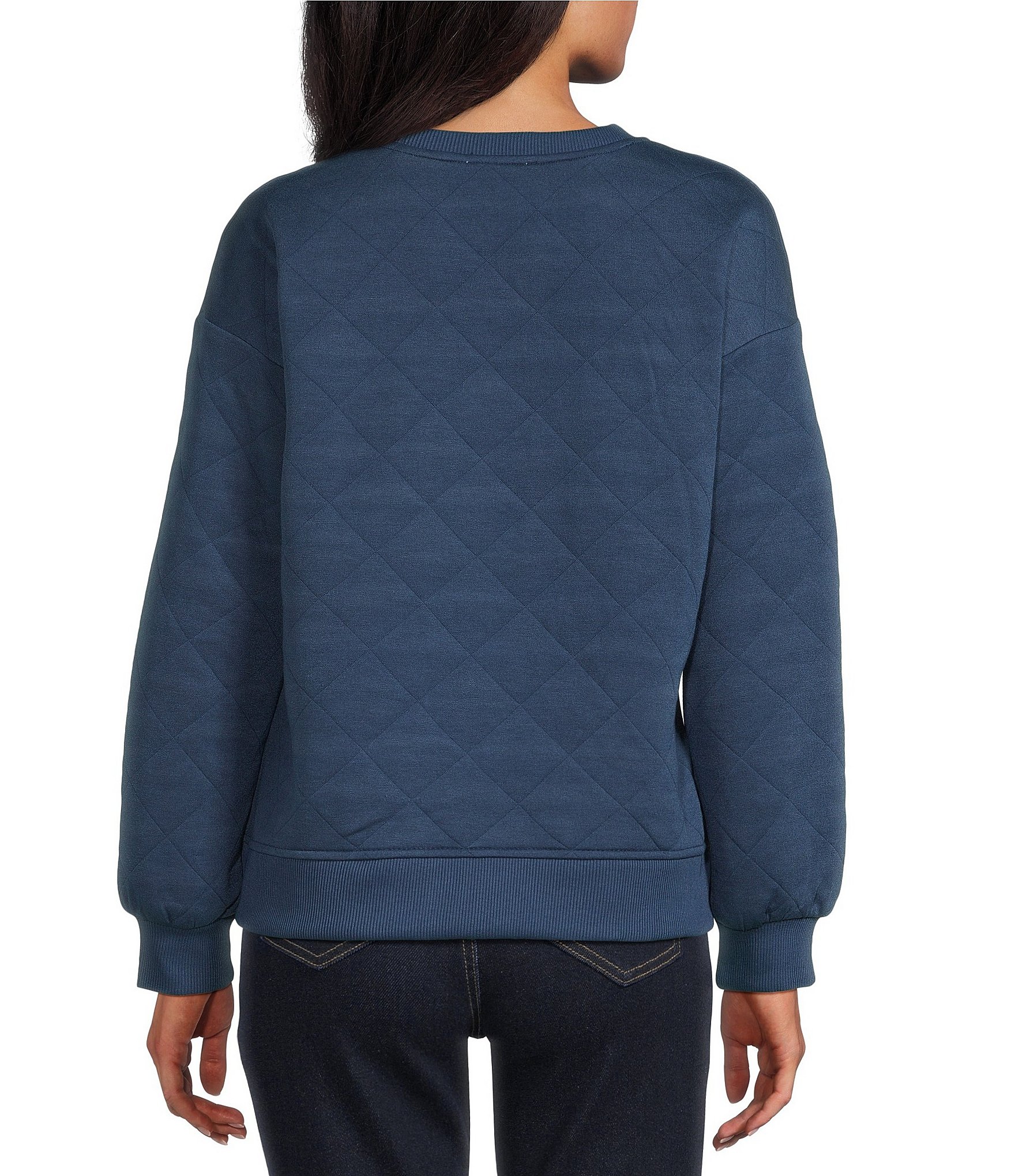 Westbound Quilted Long Sleeve Top