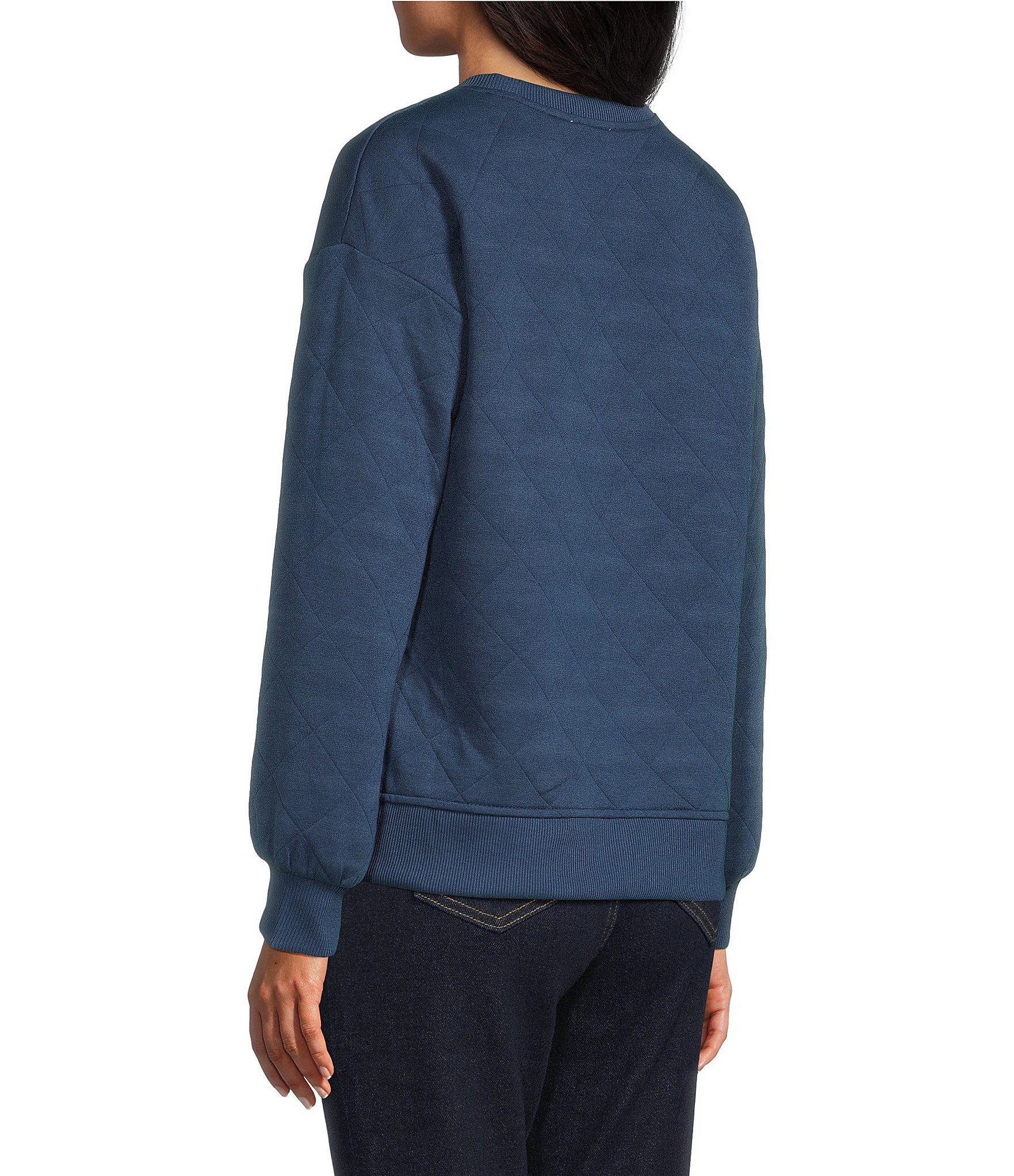 Westbound Quilted Long Sleeve Top