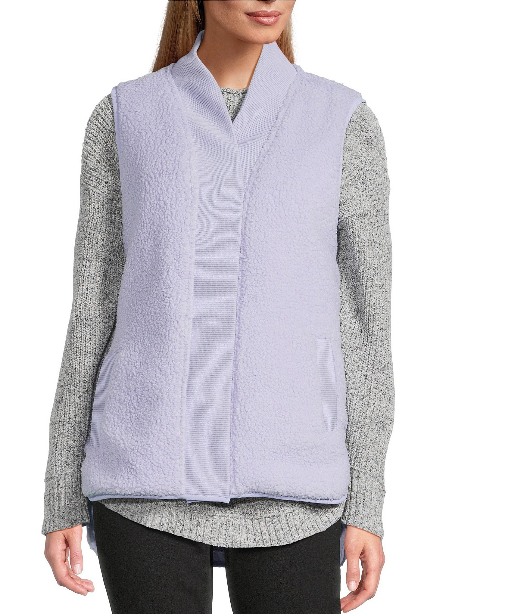 Westbound Reversible V-Neck Open Front Vest