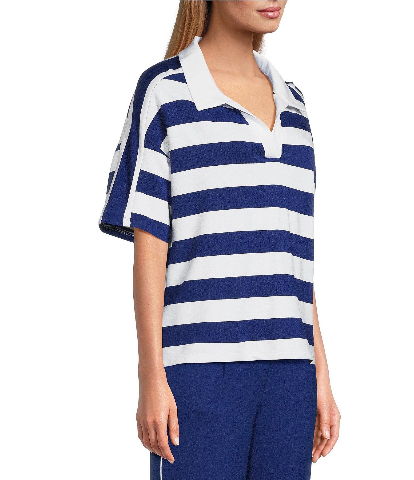 Westbound Short Sleeve collared Polo Top