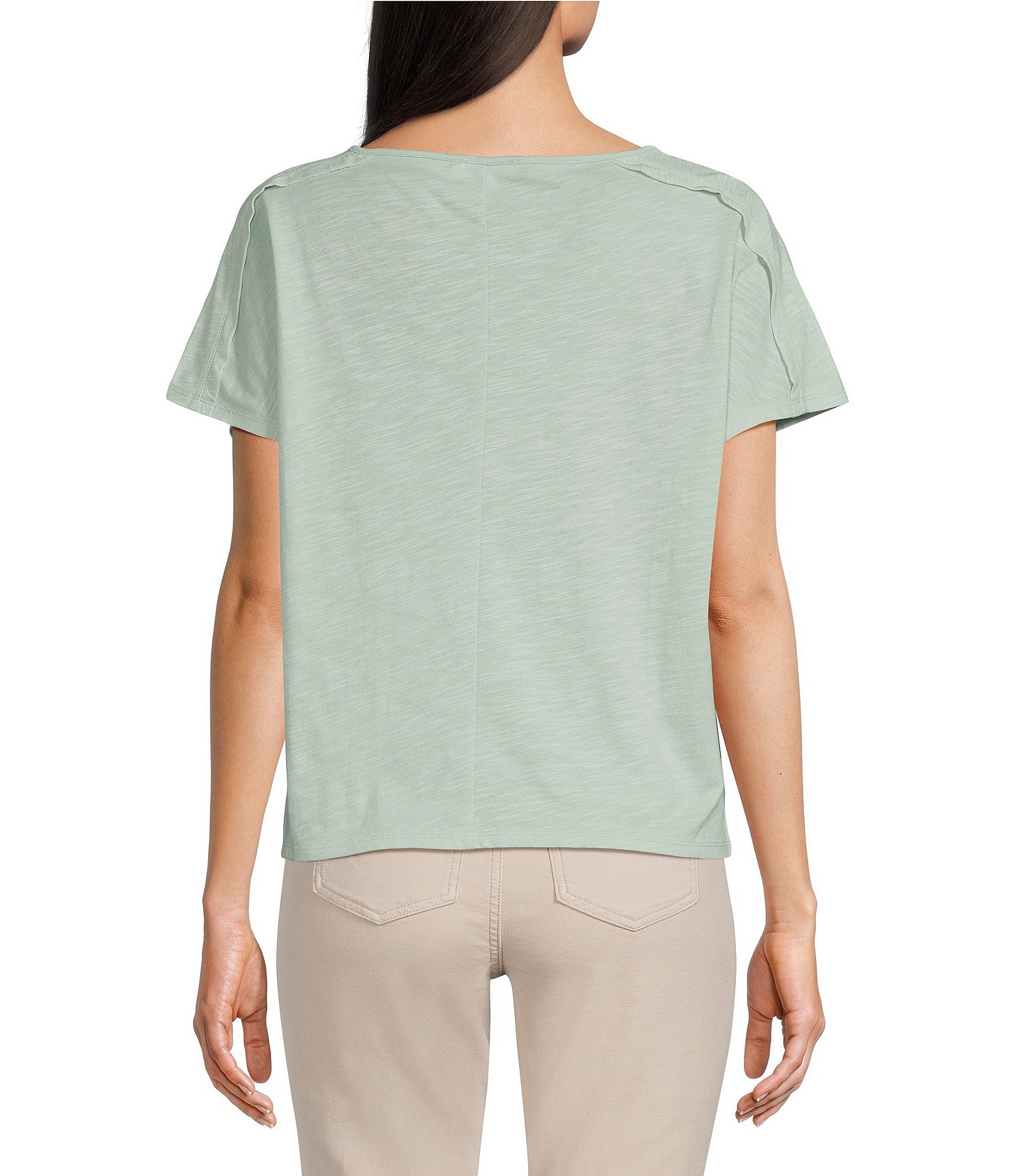 Westbound Short Sleeve Crew Neck Top