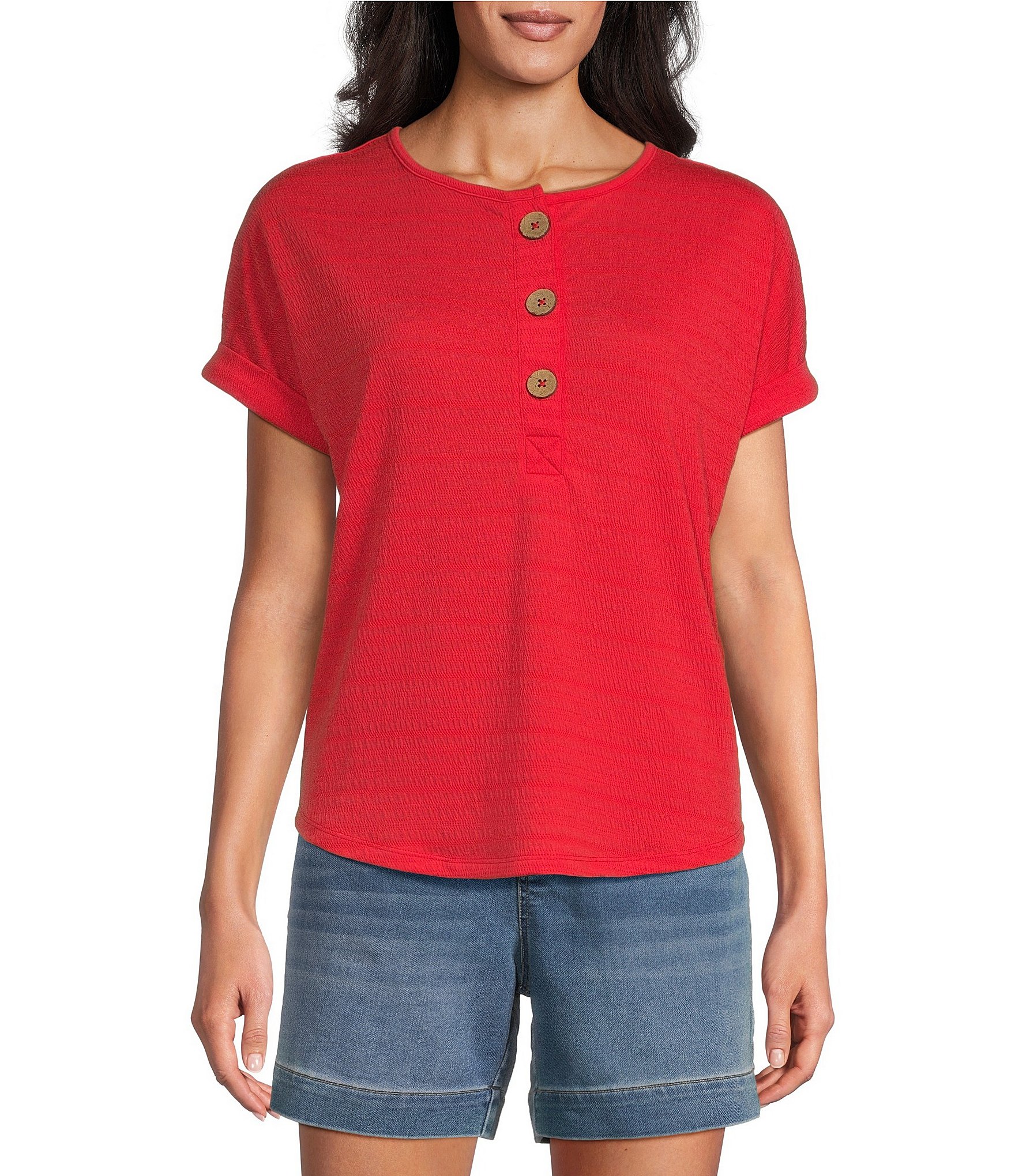 新品L'Appartement HENLEY SHORT TOP