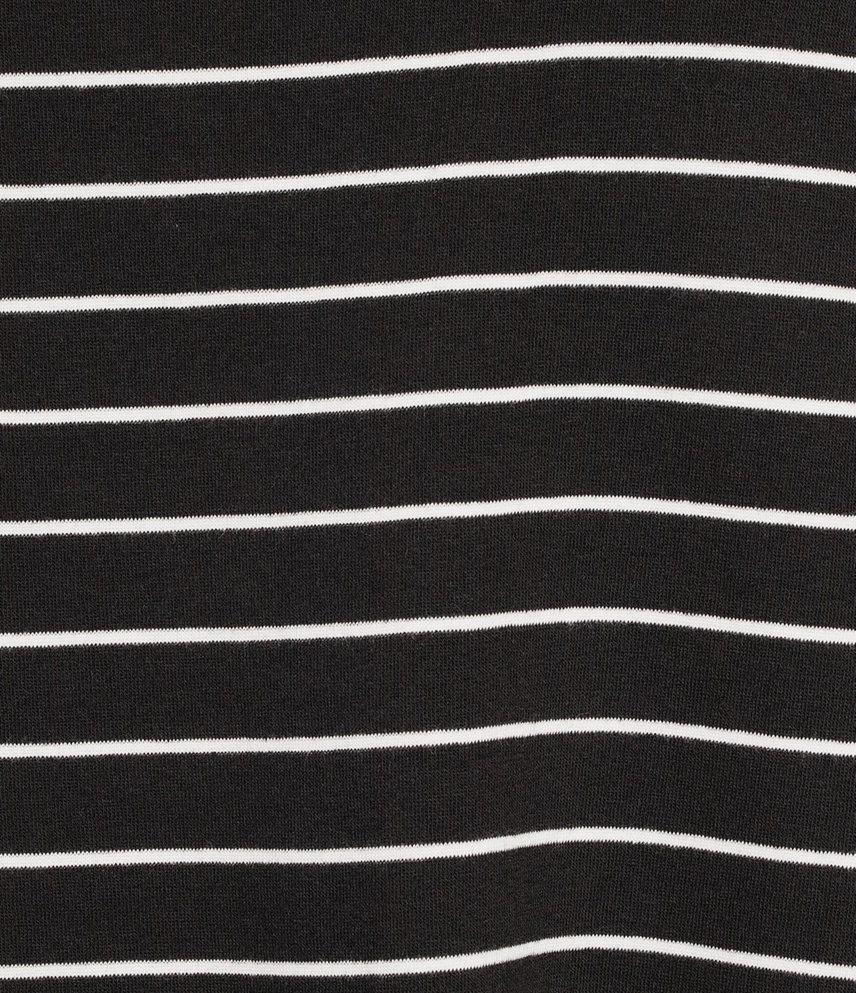 Westbound Striped Long Sleeve Crew Neck Knit Tee