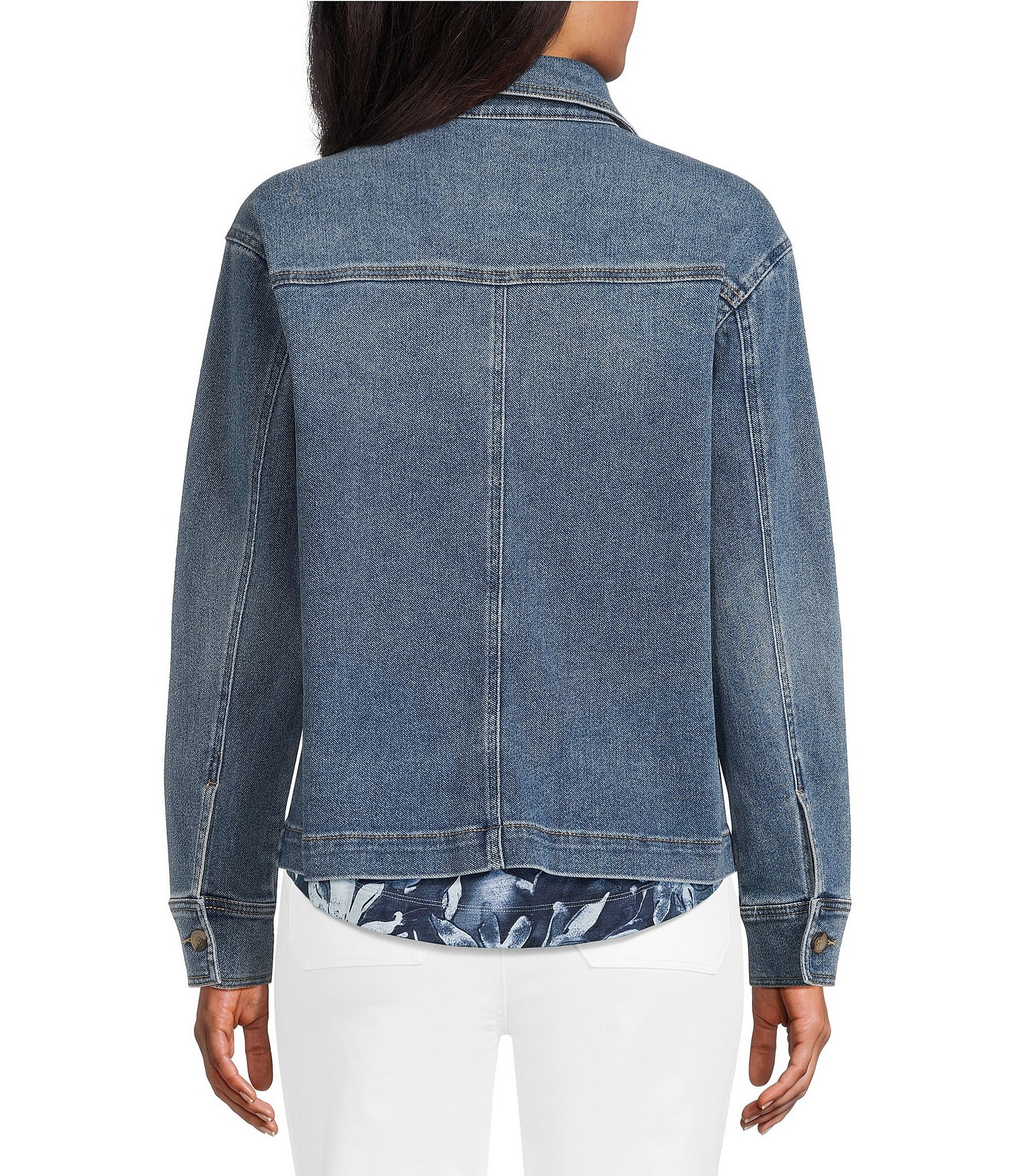 Westbound Terry Twill Cotton Blend Denim Jacket