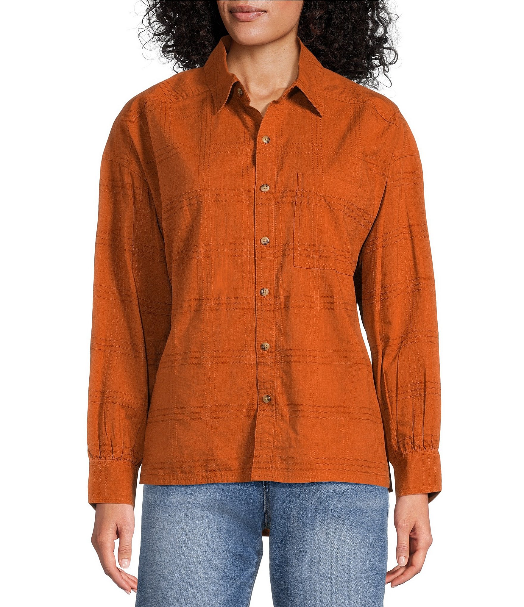 Chemise Femme Westbound Orange Stretch Taille XL - Occasion Très Bon état