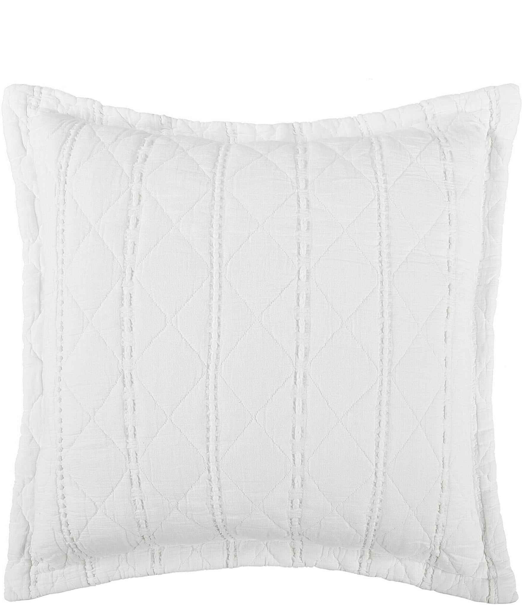 White Sand Playa Quilted Euro Sham