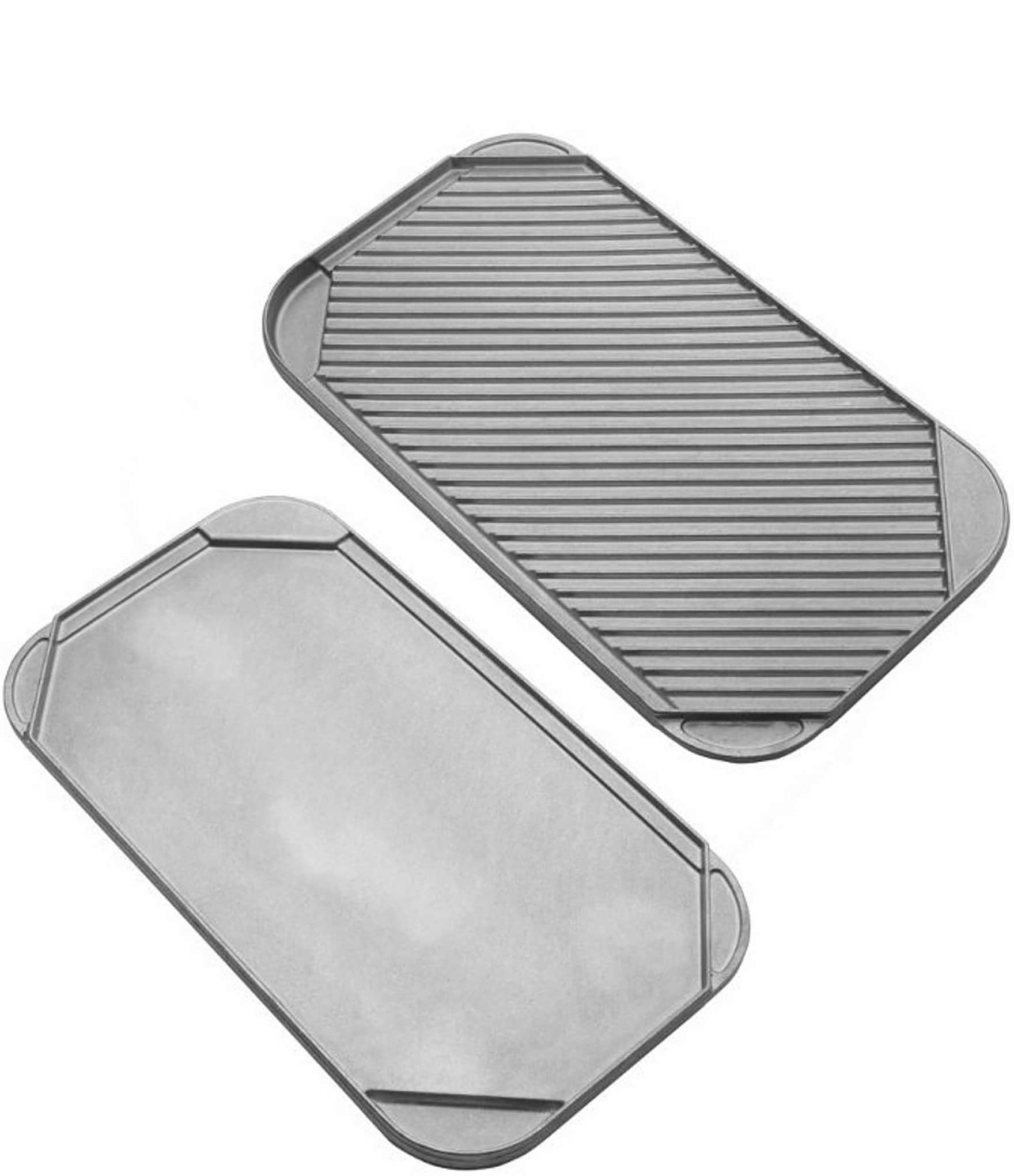 Wilton Armetale Gourmet Grillware Double Sided Grill Pan