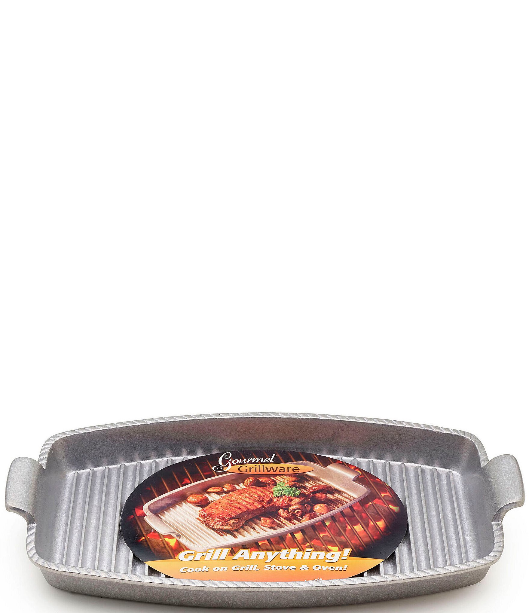 Wilton Armetale Gourmet Grillware Grill Pan