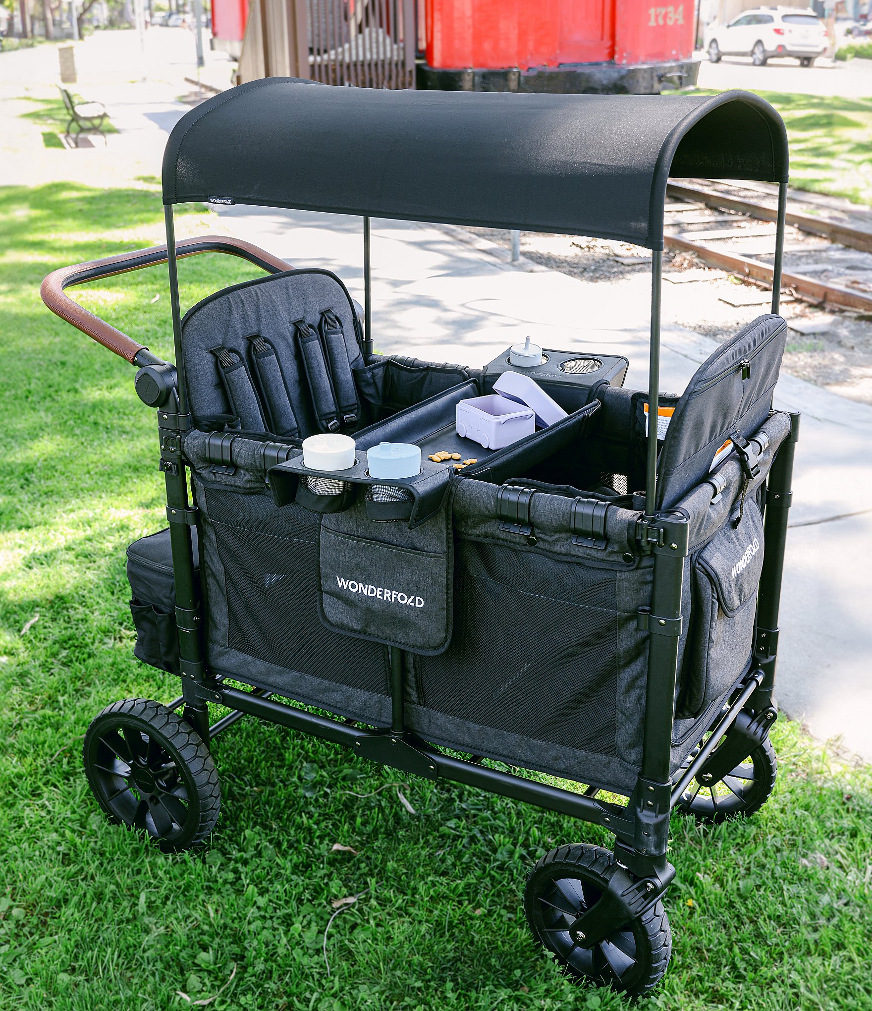 Wonderfold Flex Snack Tray for W4 4-Seater Stroller Wagon