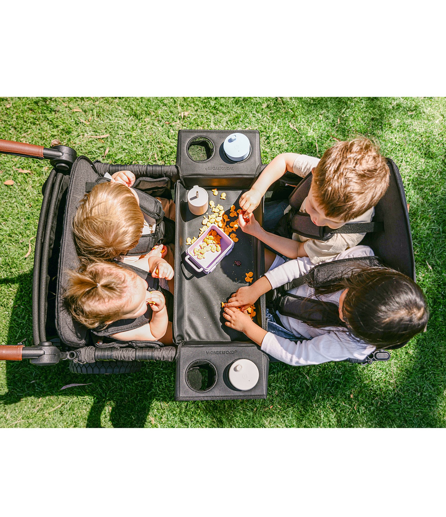 Wonderfold Flex Snack Tray for W4 4-Seater Stroller Wagon