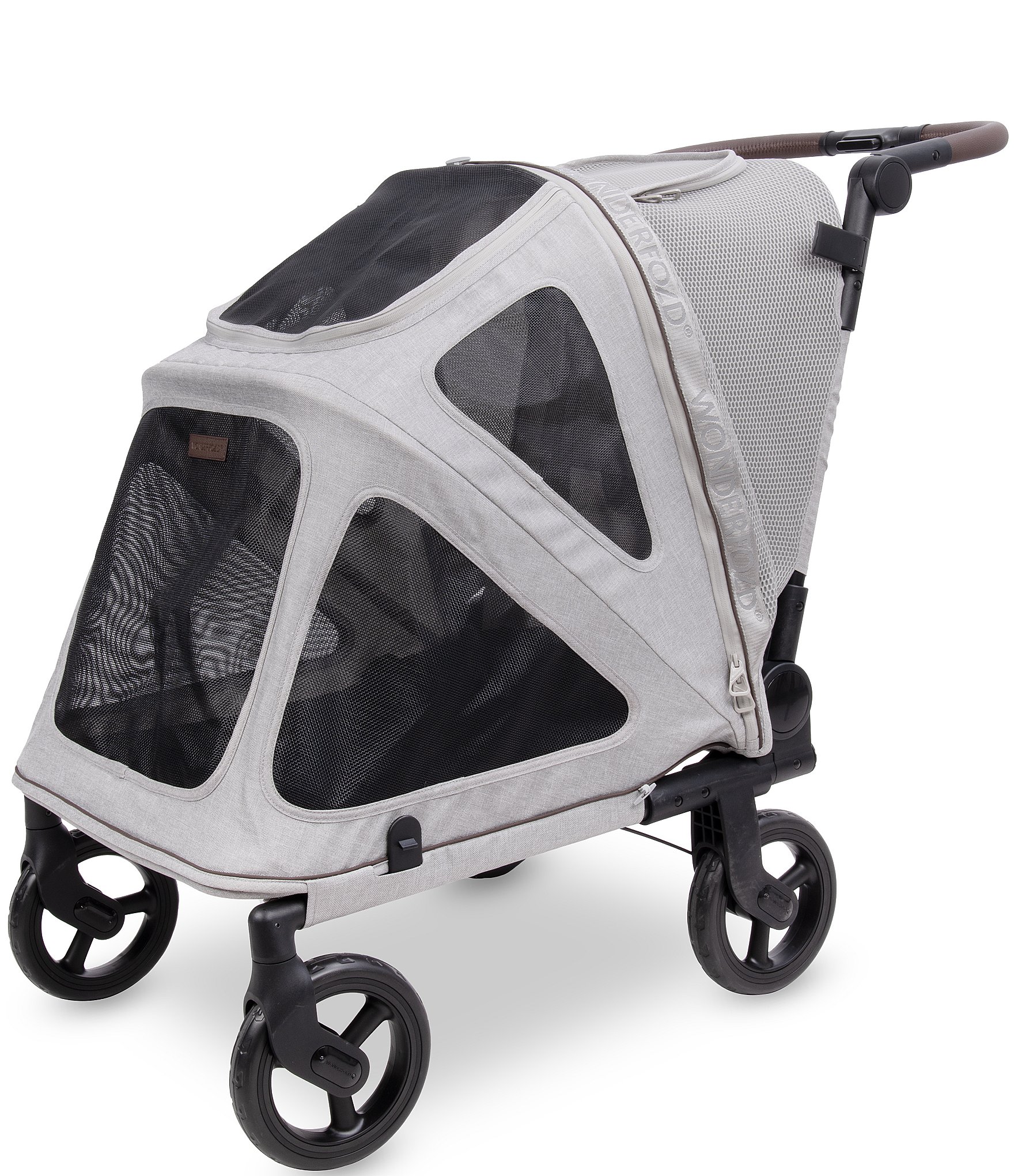 Wonderfold Hudson Medium Flat Fold Pet Stroller