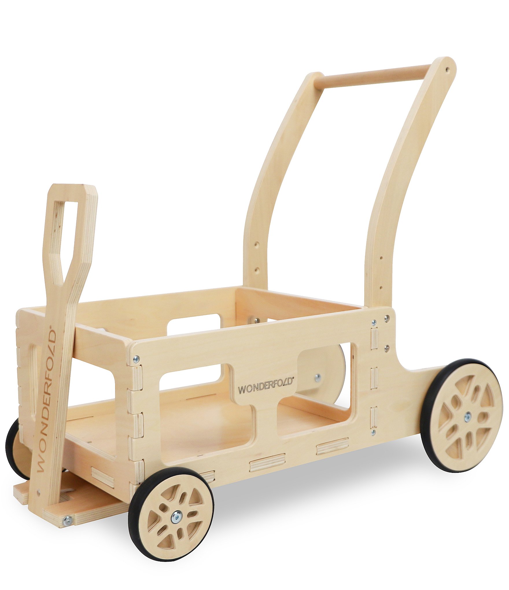 Wonderfold Step By Step Wooden Wagon Walker