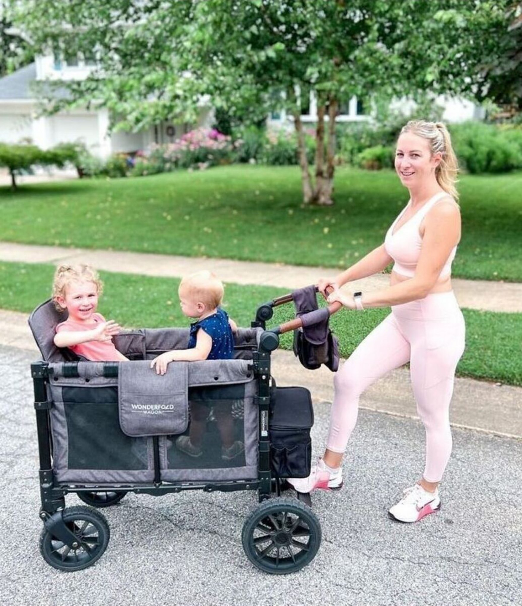 Wonderfold W2 Elite 2-Seater Stroller Wagon