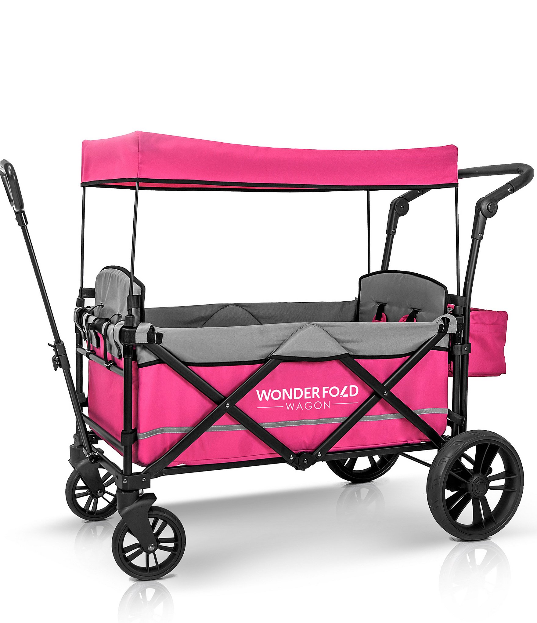 Wonderfold X2 Push + Pull 2-Seater Stroller Wagon