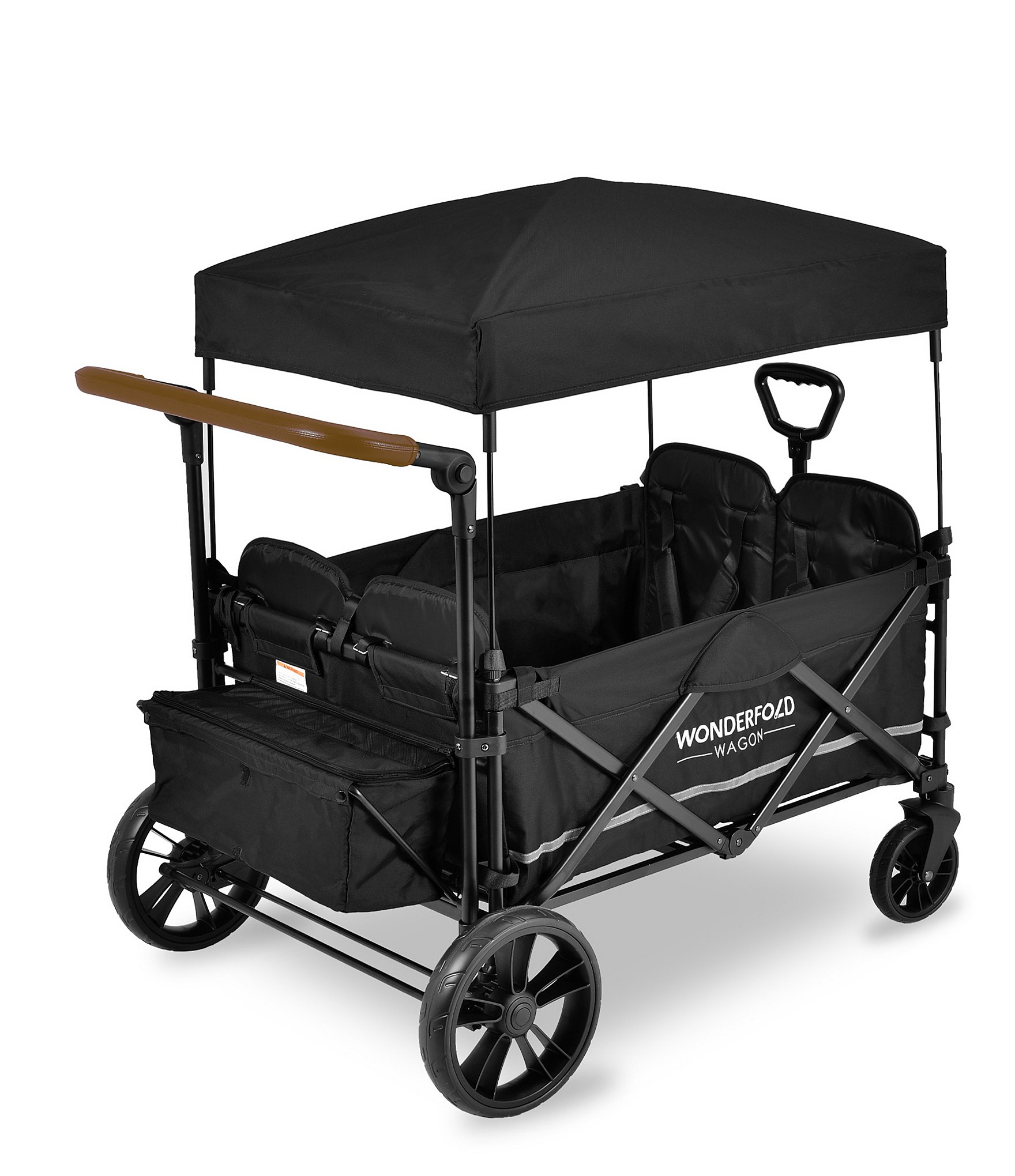 Wonderfold X4 Push + Pull 4-Seater Quad Stroller Wagon