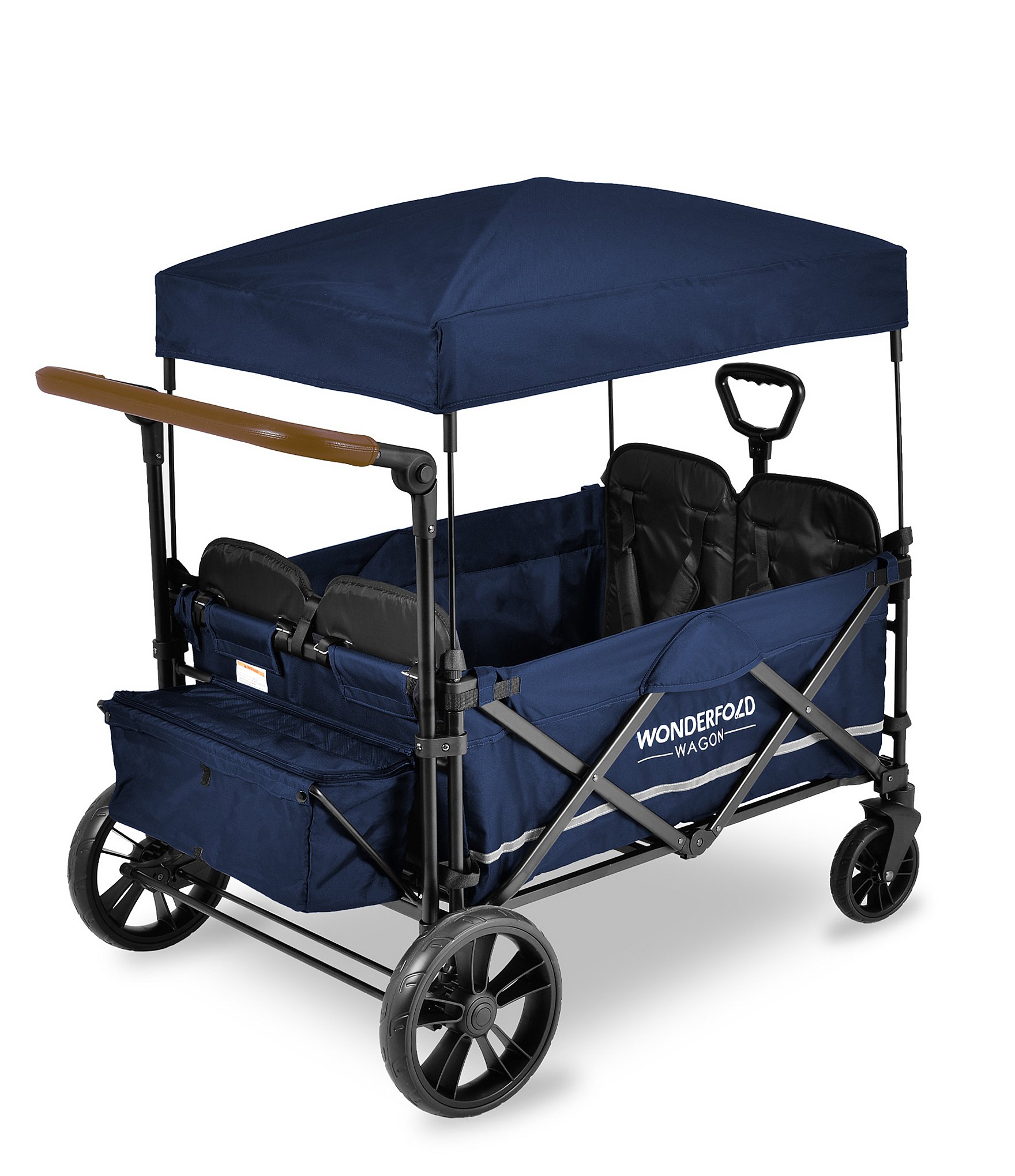 Wonderfold X4 Push + Pull 4-Seater Quad Stroller Wagon