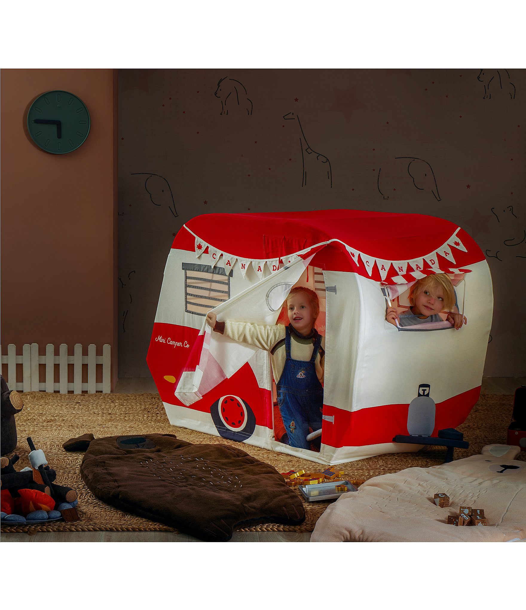 Wonder & Wise by Asweets Red Road Trip Camper Play House