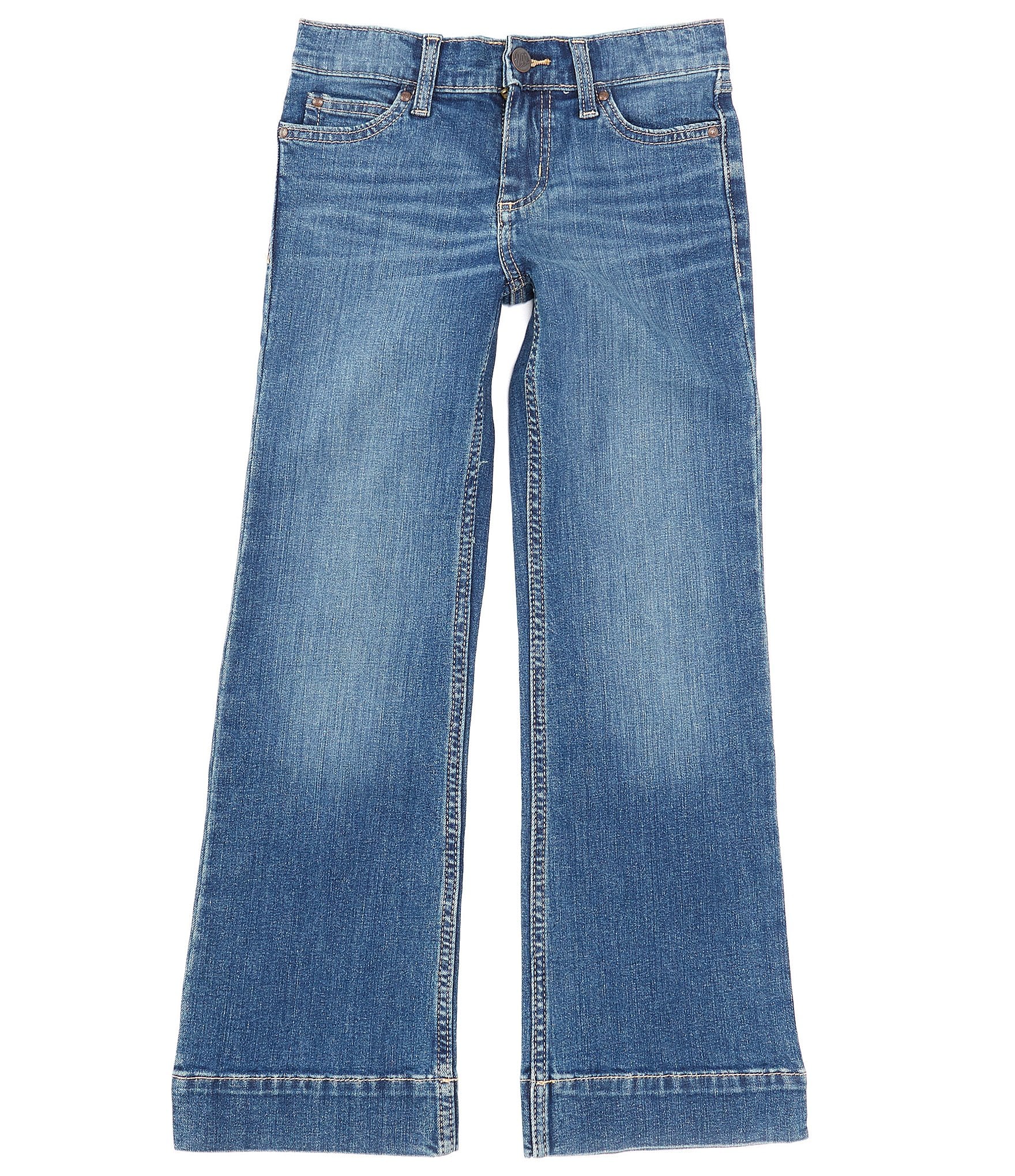 Hippie Girl Big Girls 7-16 Seam-Front Flare Jeans | Dillard's