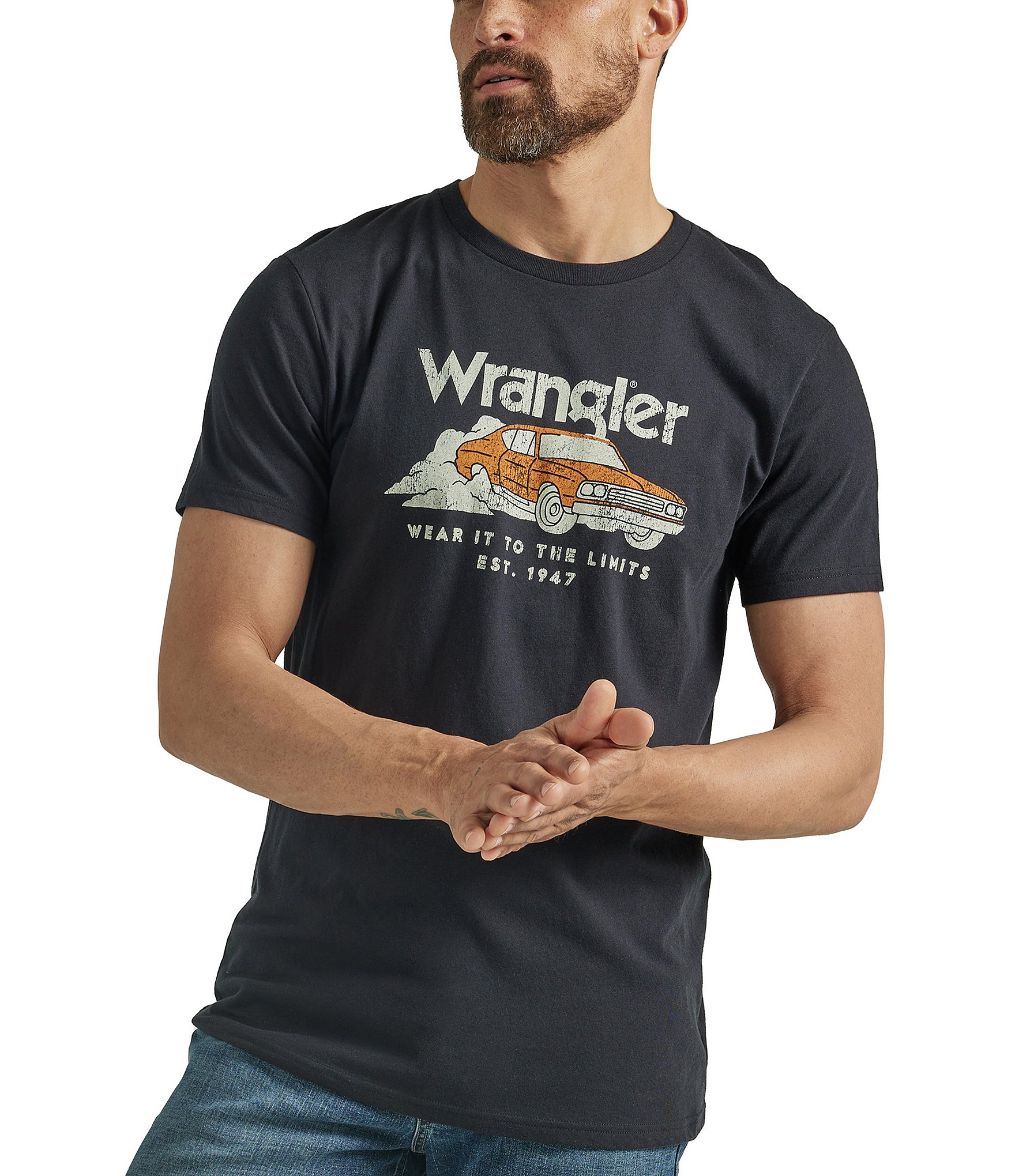 Wrangler® Burnout Short Sleeve T-Shirt