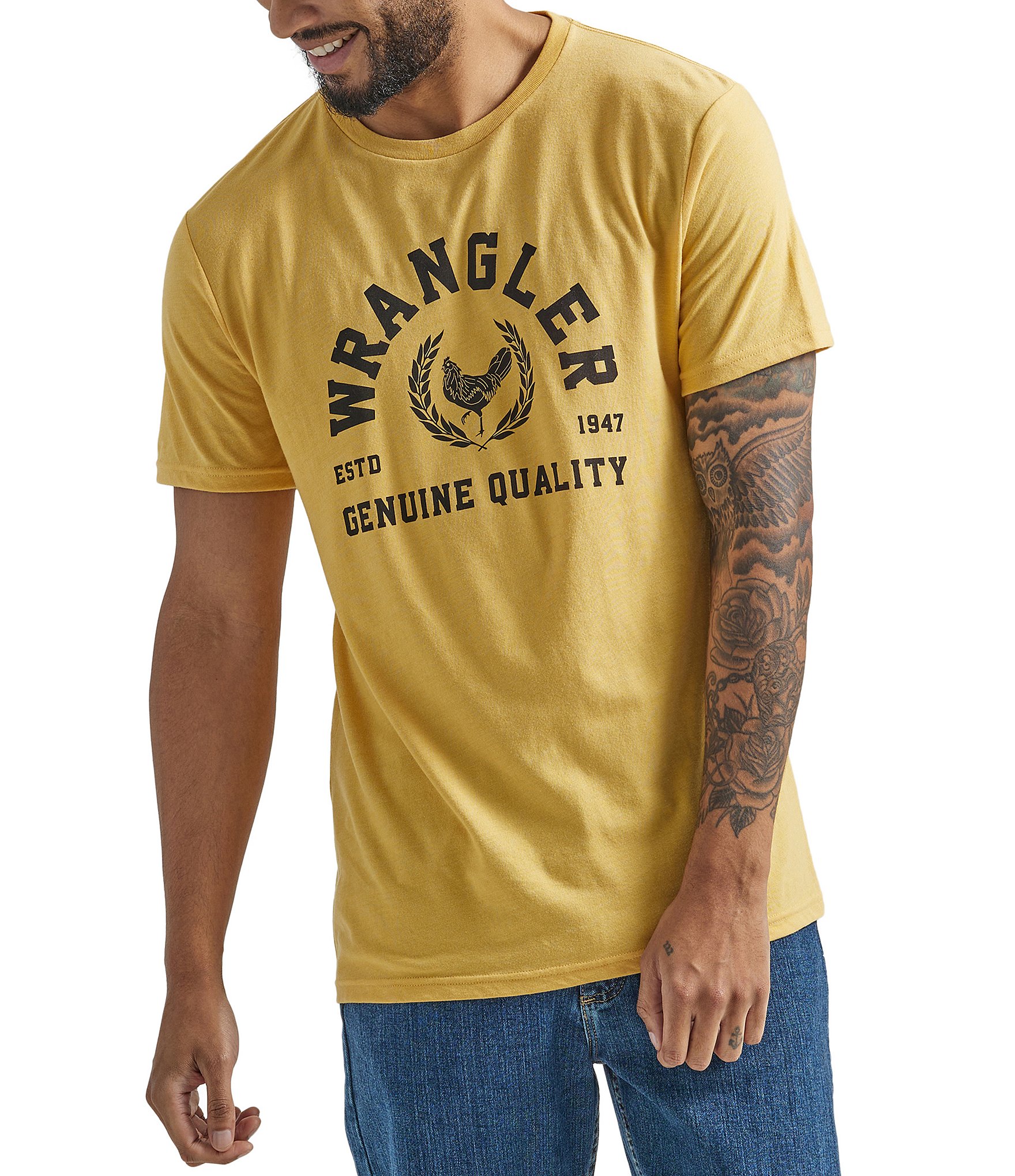 Wrangler® Genuine Quailty Short-Sleeve T-Shirt | Dillard's